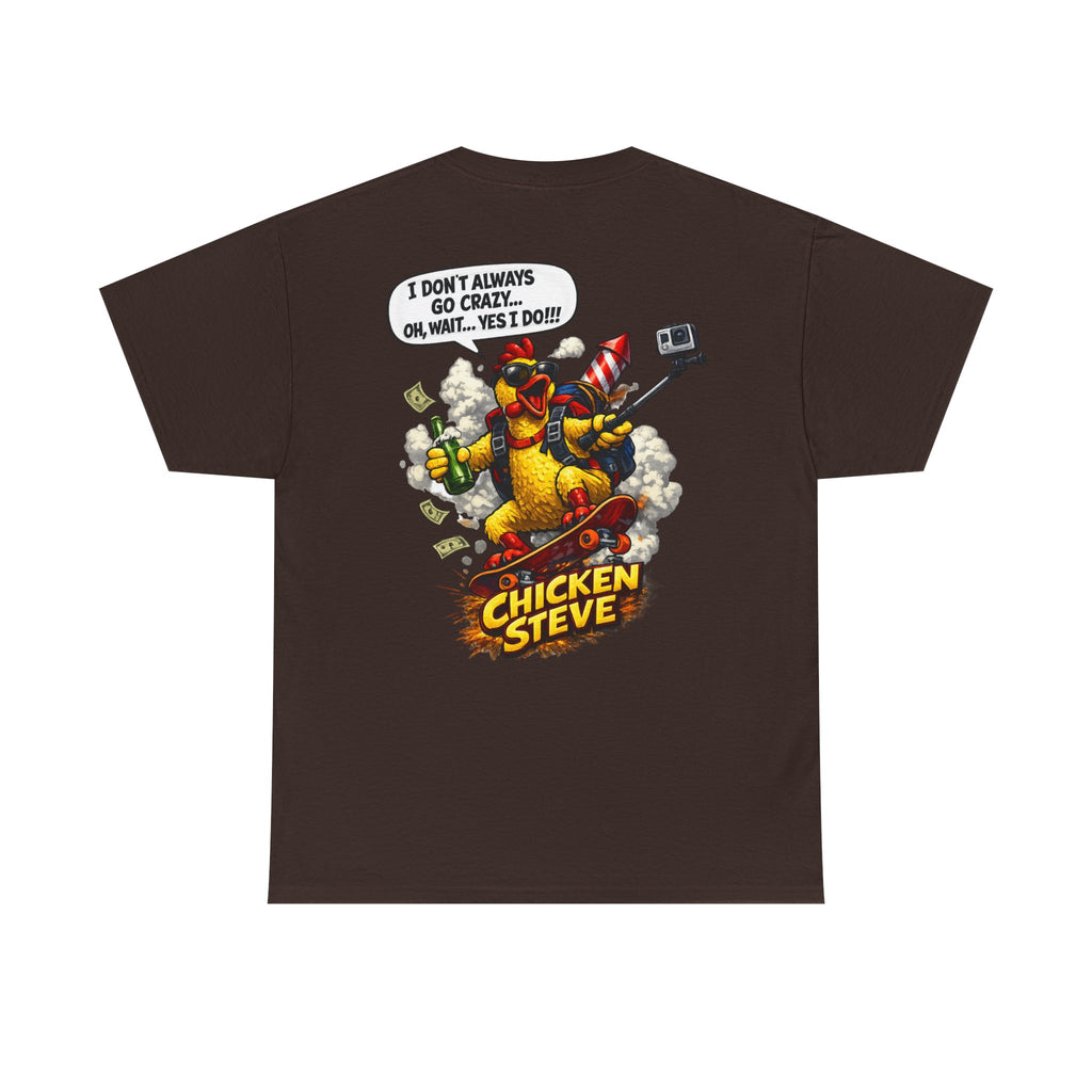 Unisex Heavy Cotton Tee    Chicken Steve's Adventures
