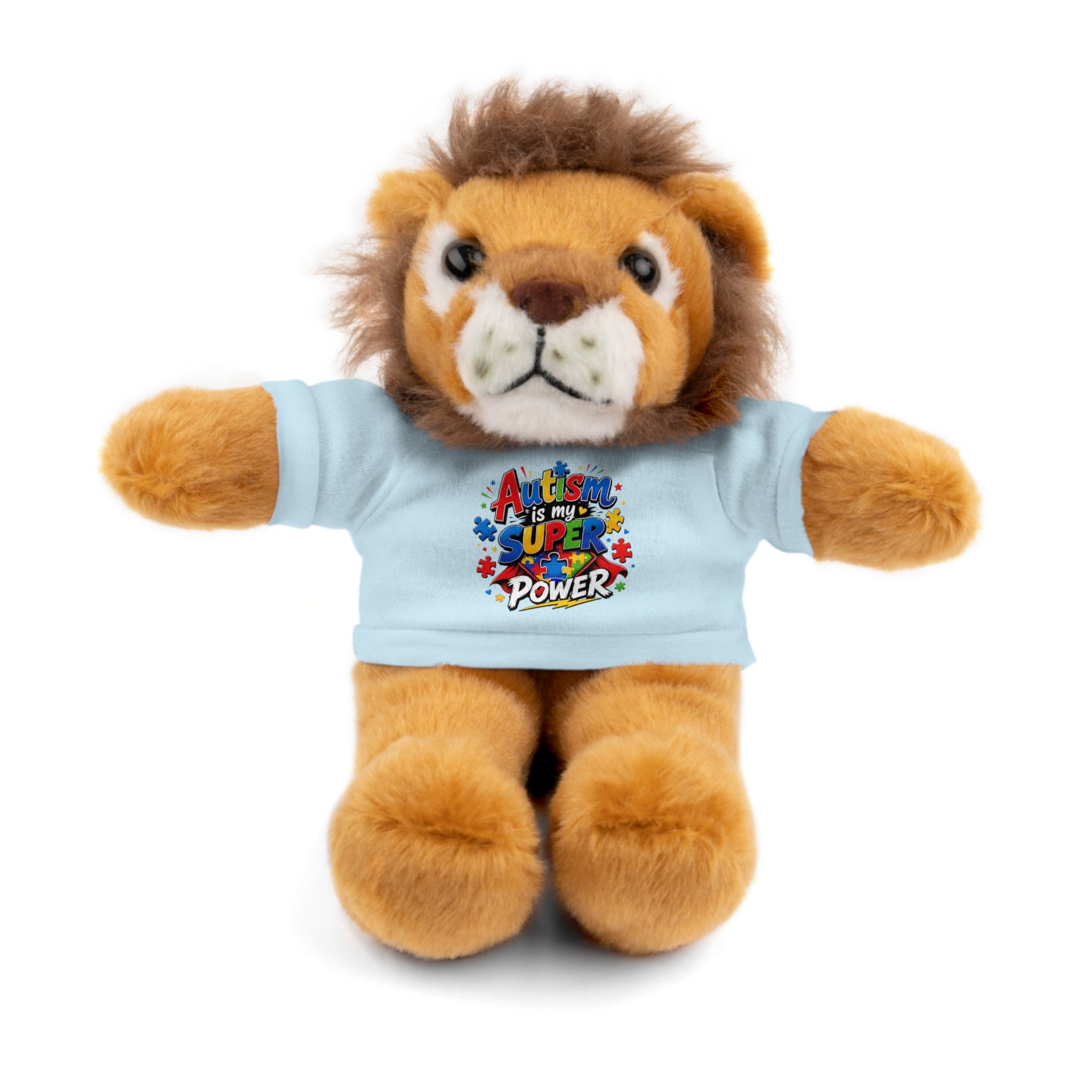 Kids Stuffed Animal with Autism T-Shirt