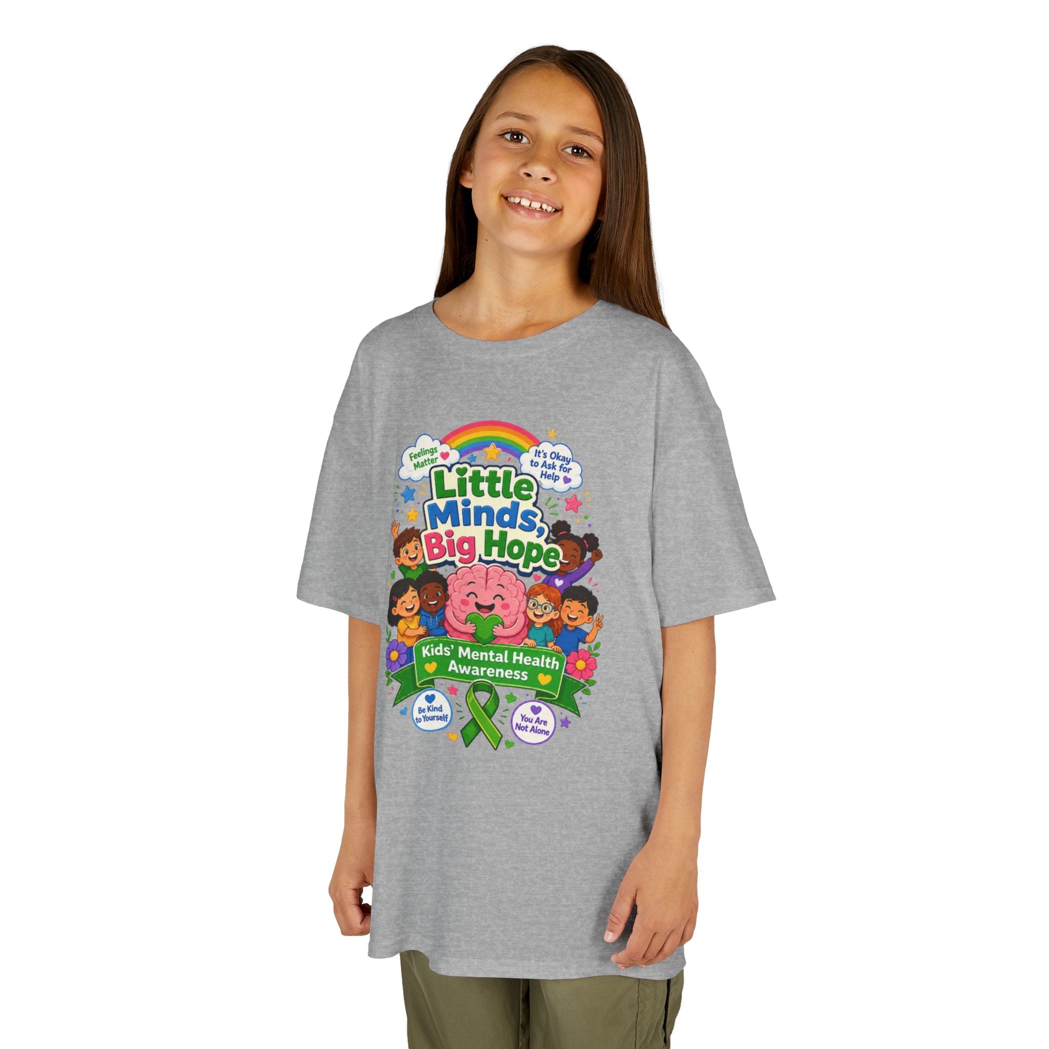 Little Minds Mental Health Kids Heavy Cotton™ Tee
