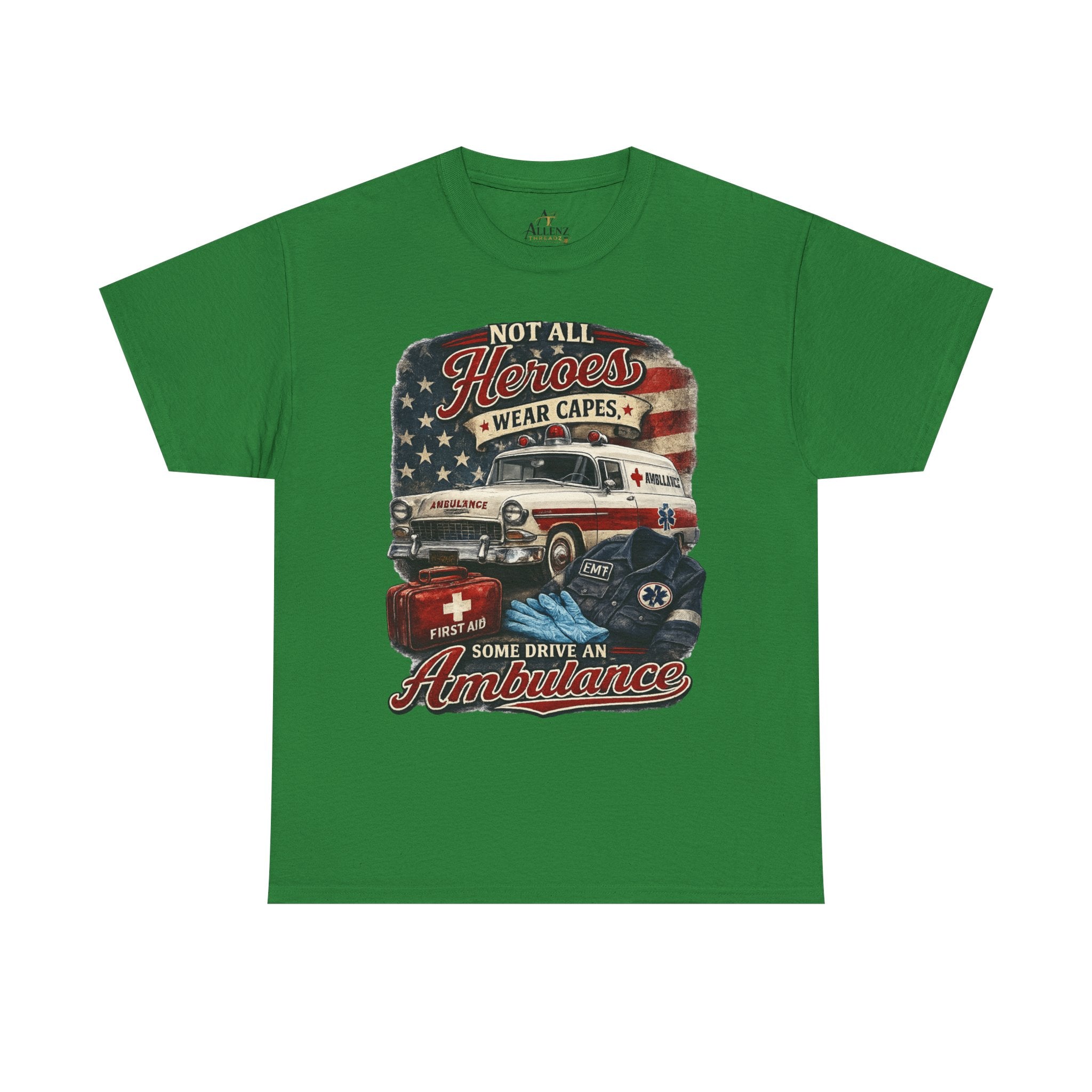 Ambulance Hero Unisex Heavy Cotton Tee