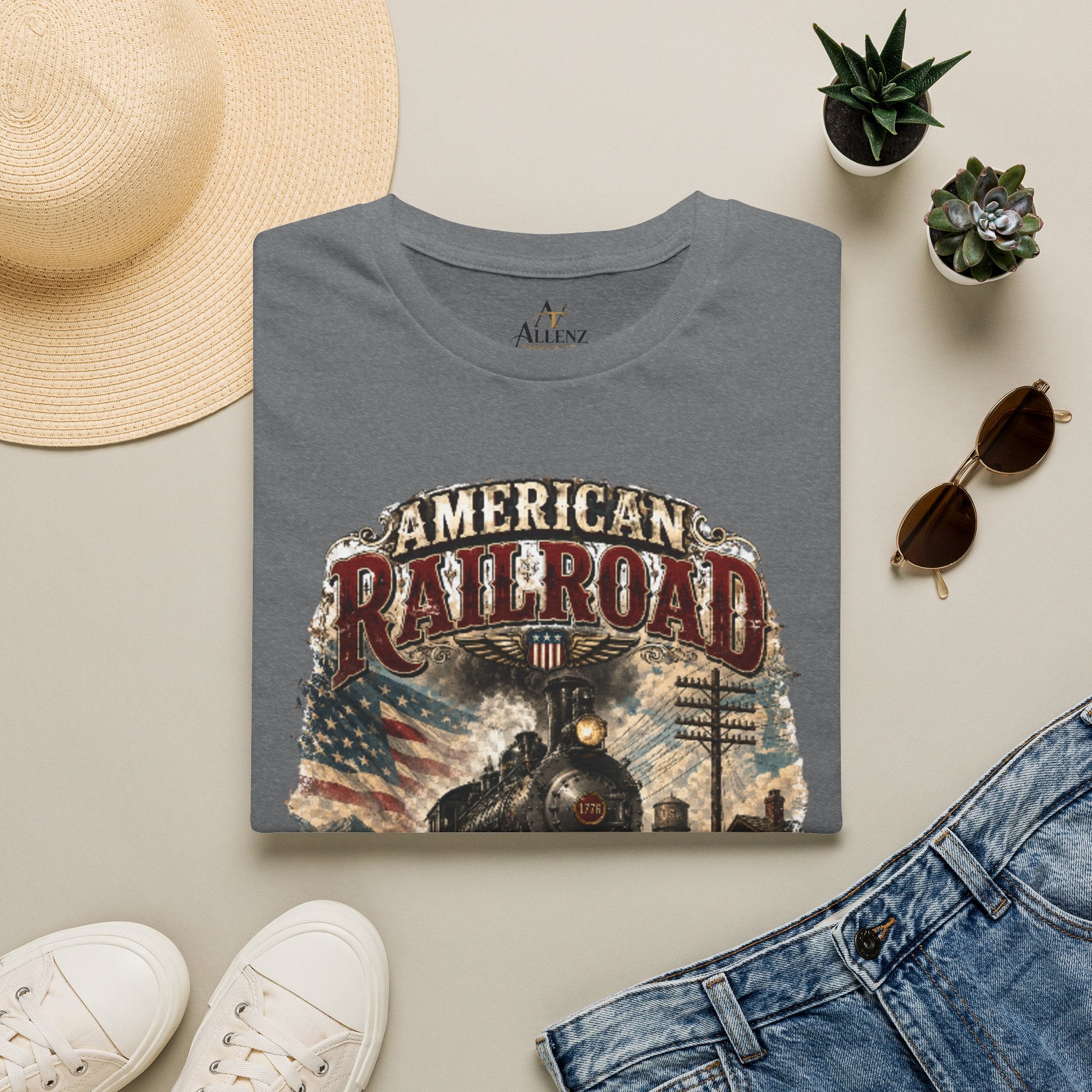 American Railroad Unisex Softstyle T-Shirt