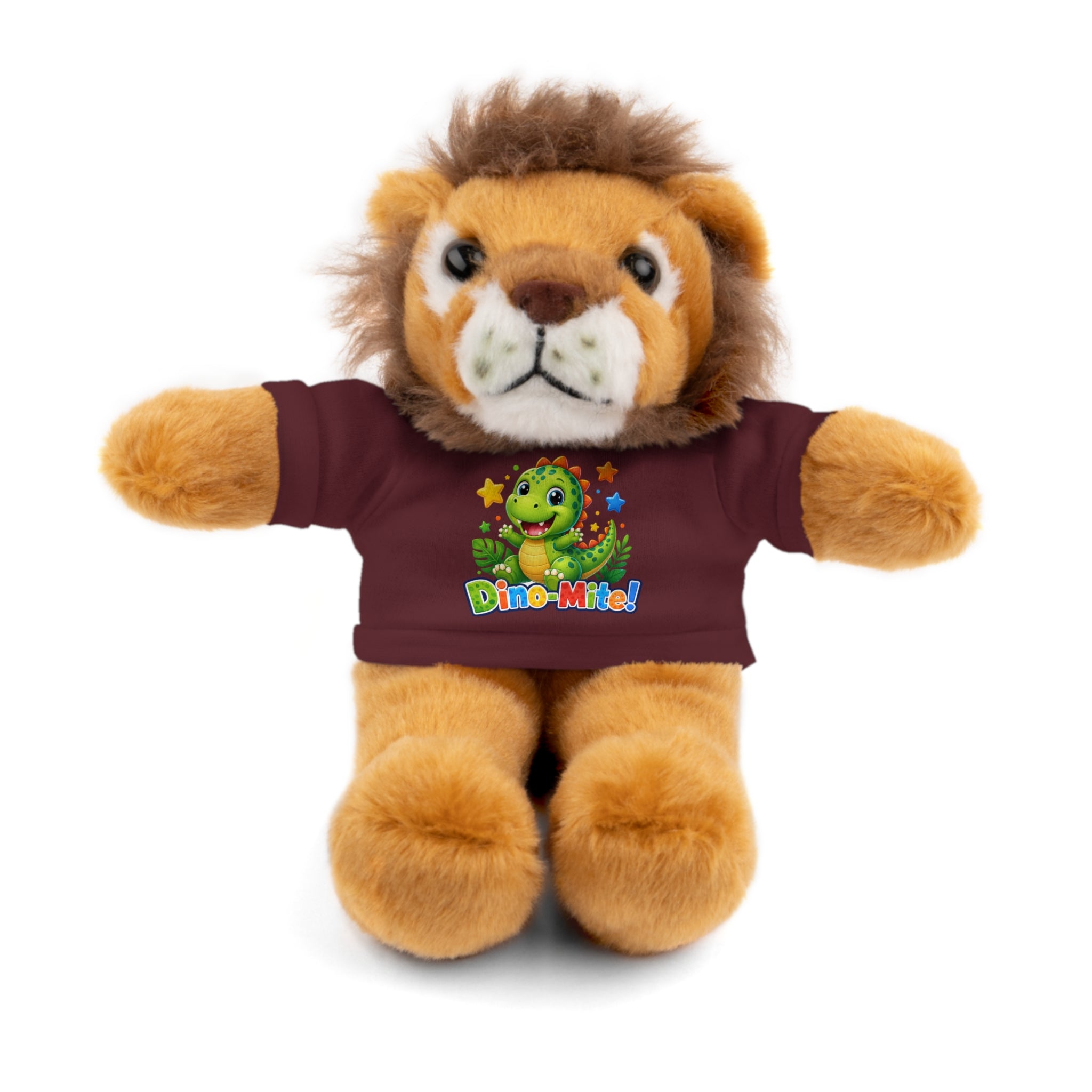 Kids Stuffed Animal with Dino-Mite T-Shirt