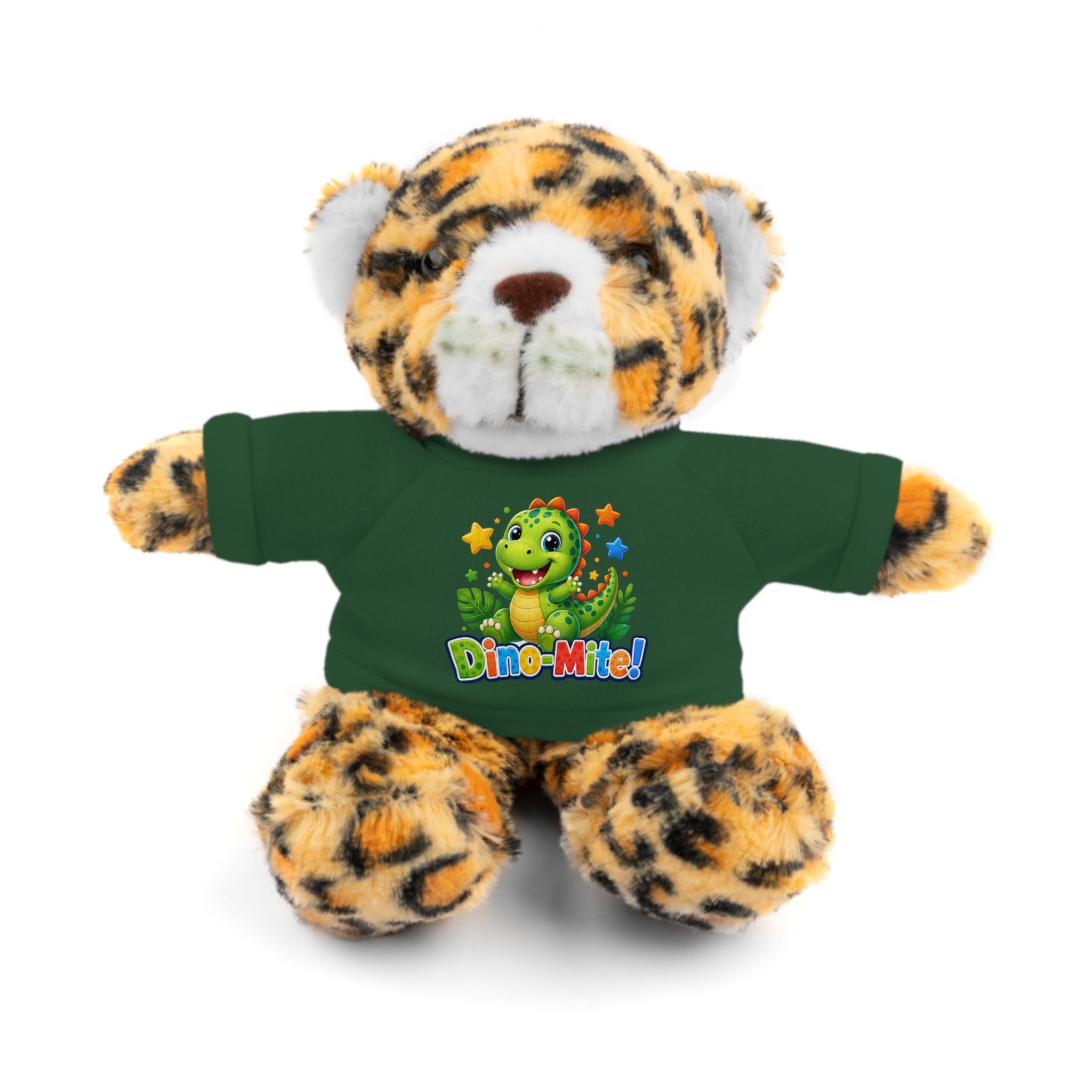 Kids Stuffed Animal with Dino-Mite T-Shirt