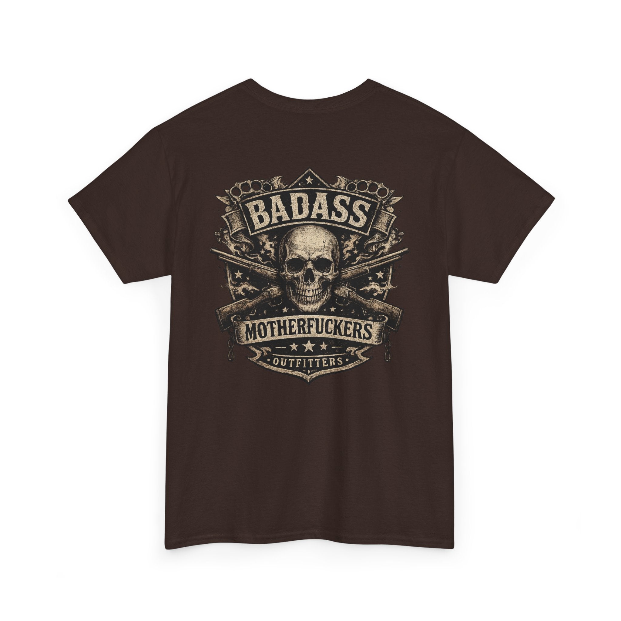 Badass Motherfu.....outfitters Unisex Heavy Cotton Tee
