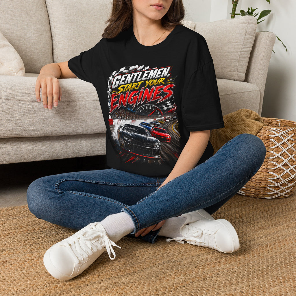 Start Your Engines Racing Unisex Softstyle T-Shirt