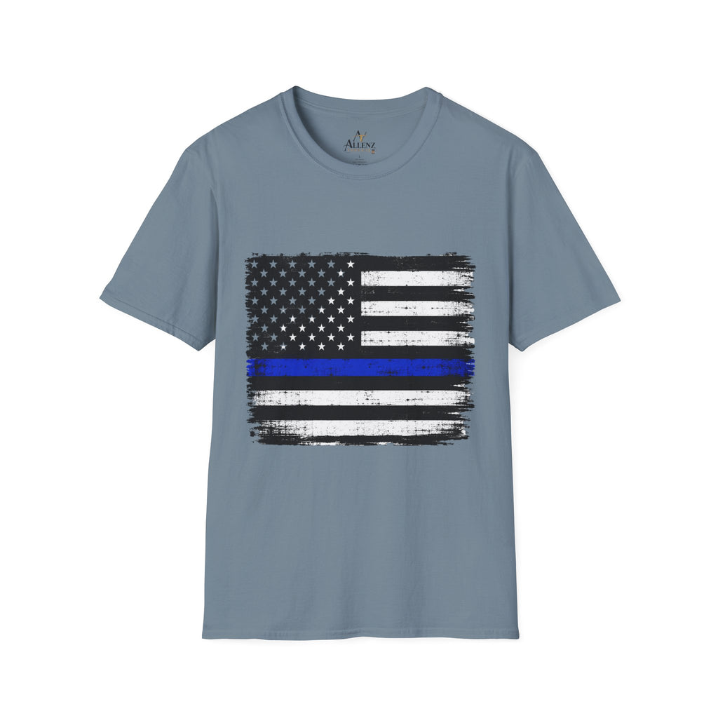 Thin Blue Line Unisex Softstyle T-Shirt