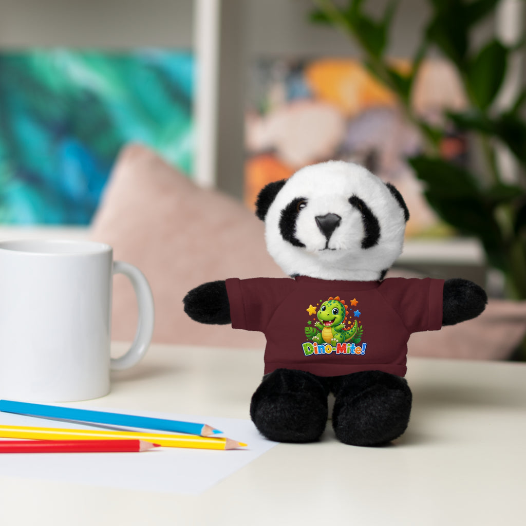 Kids Stuffed Animal with Dino-Mite T-Shirt