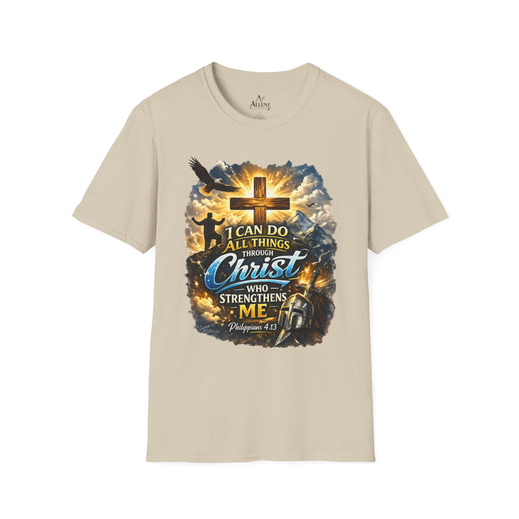 I can do all things through Christ Unisex Softstyle T-Shirt