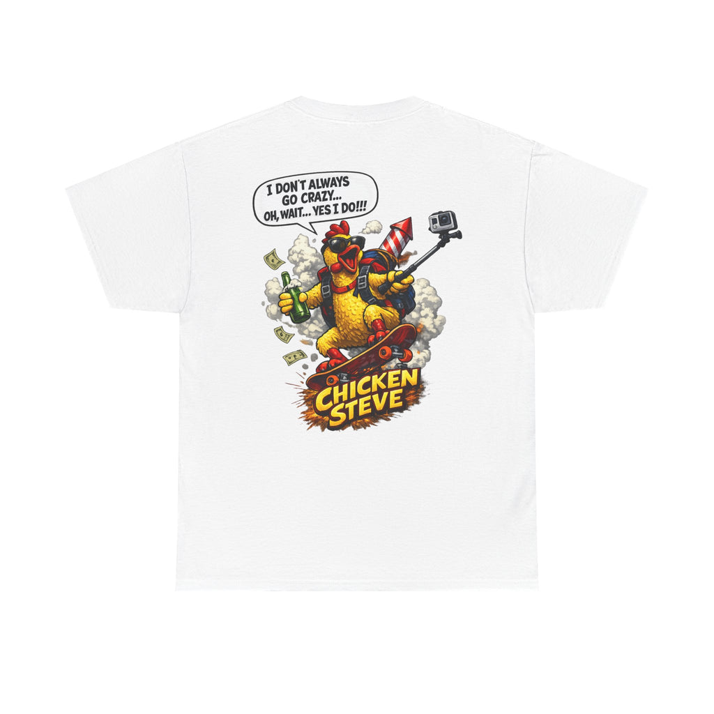 Unisex Heavy Cotton Tee    Chicken Steve's Adventures