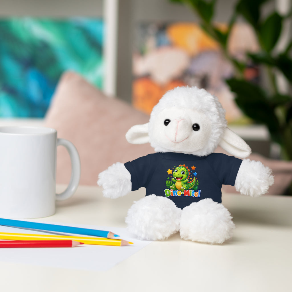 Kids Stuffed Animal with Dino-Mite T-Shirt
