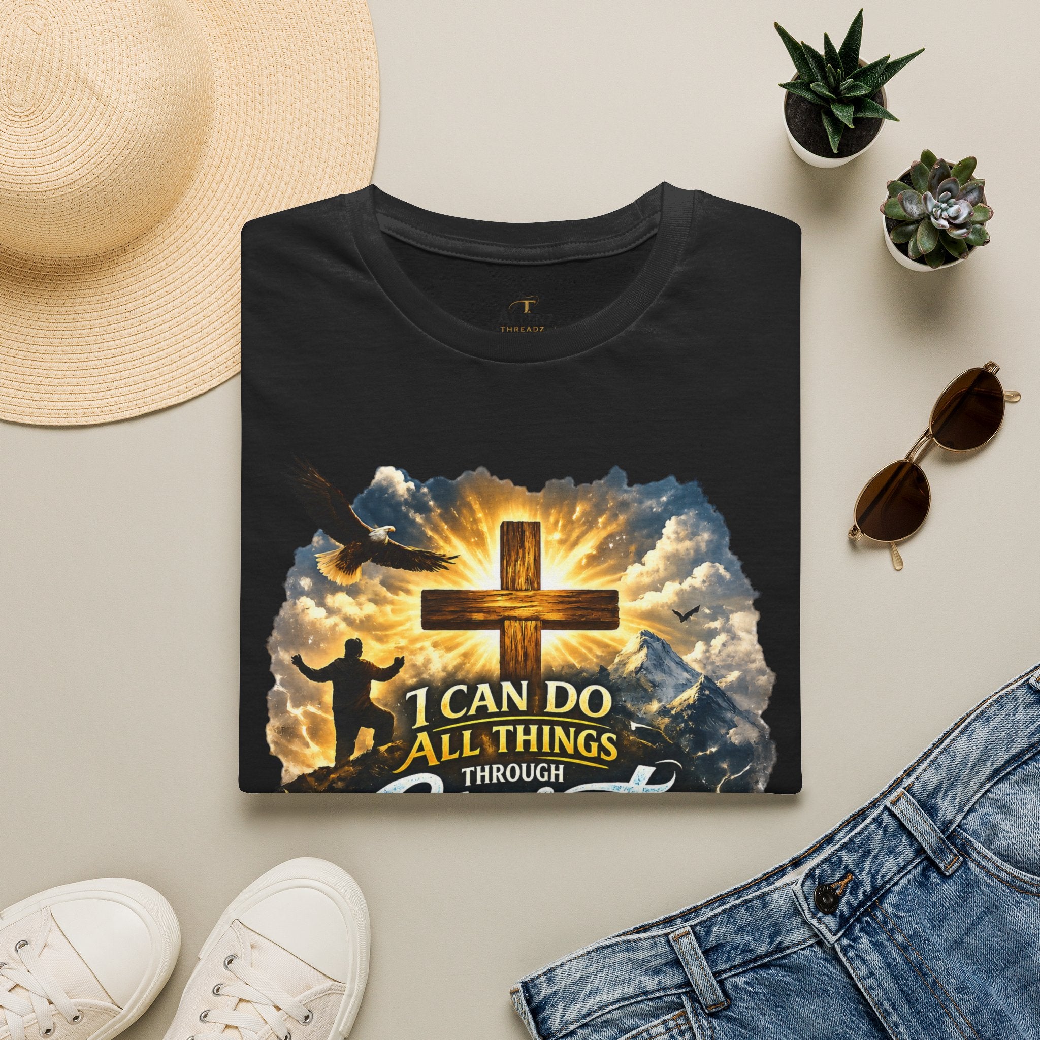 I can do all things through Christ Unisex Softstyle T-Shirt