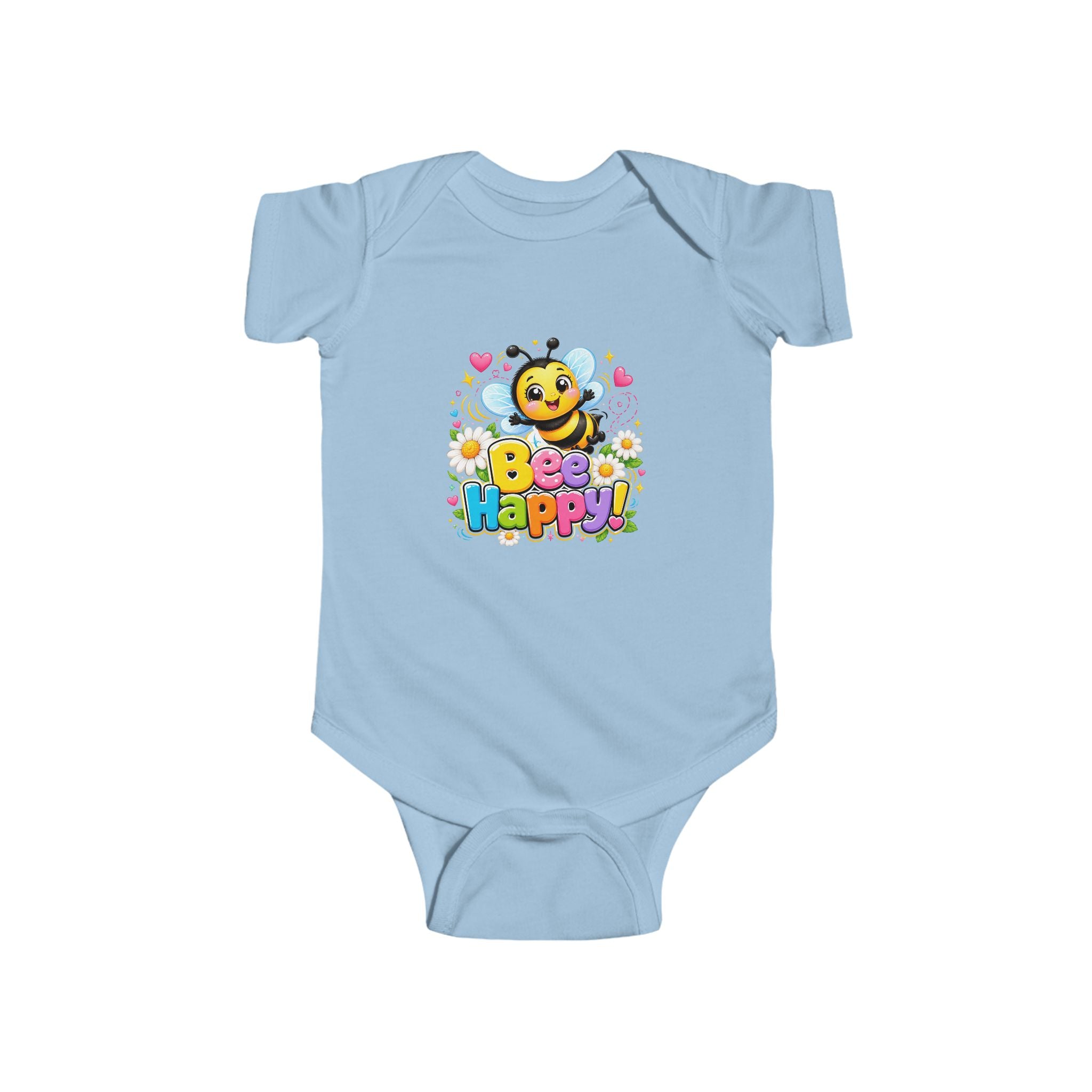 Bee Happy Infant Fine Jersey Bodysuit