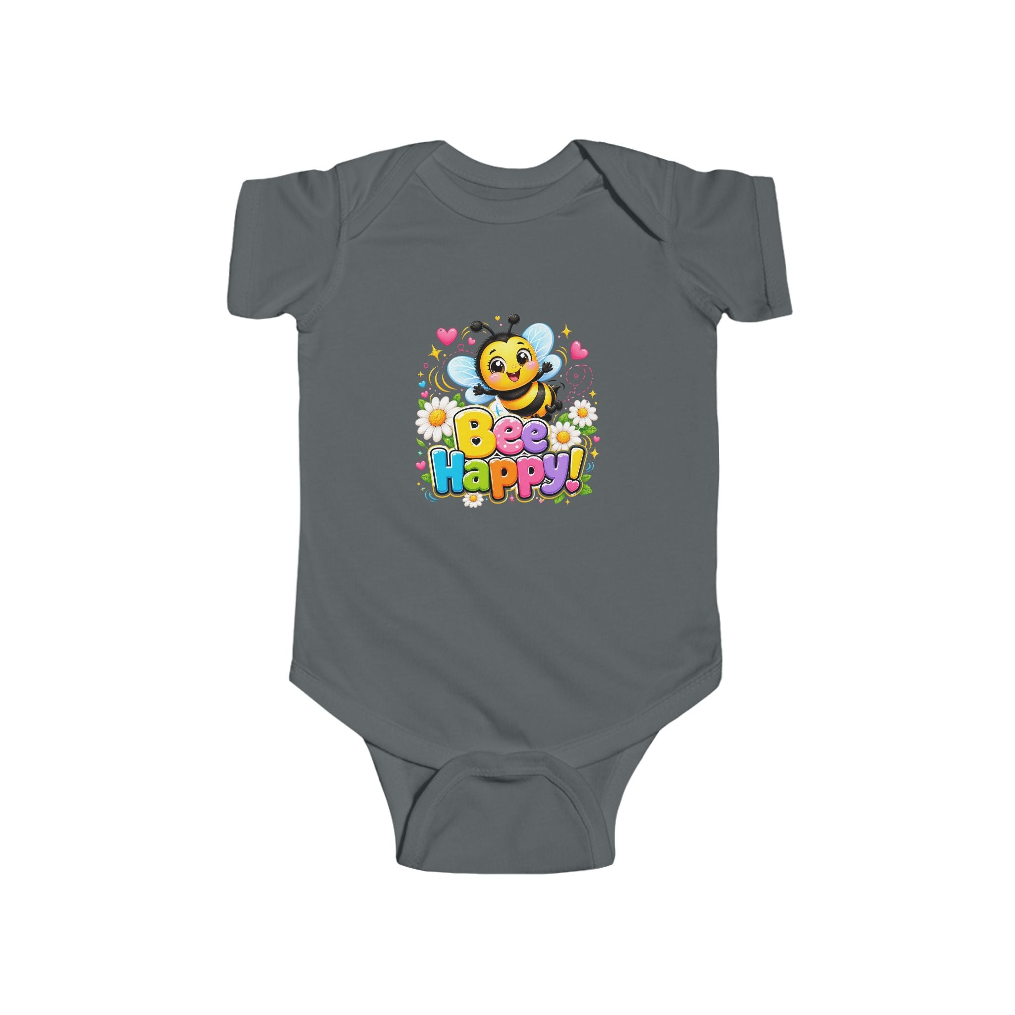 Bee Happy Infant Fine Jersey Bodysuit