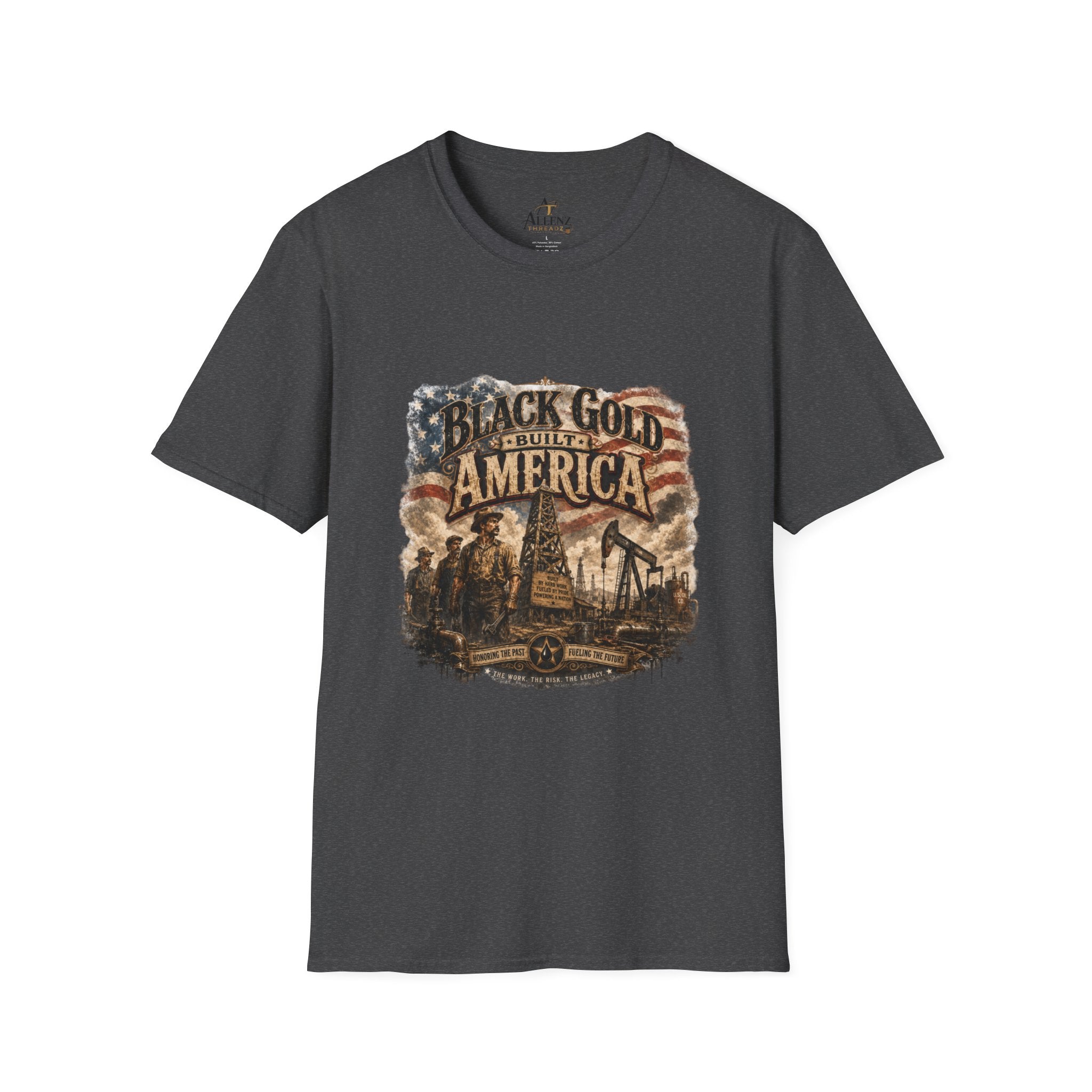 Black Gold Unisex Softstyle T-Shirt