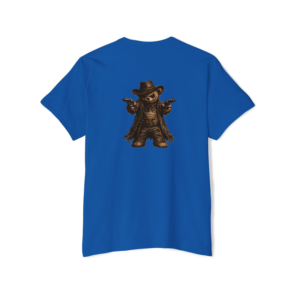 True Texan Scare Bear  Unisex Heavy Cotton Pocket Tee
