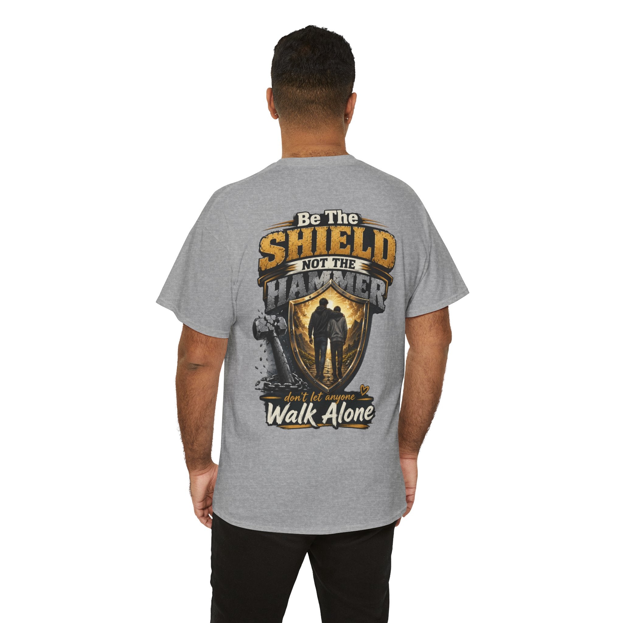 Be The Shield Unisex Heavy Cotton Tee