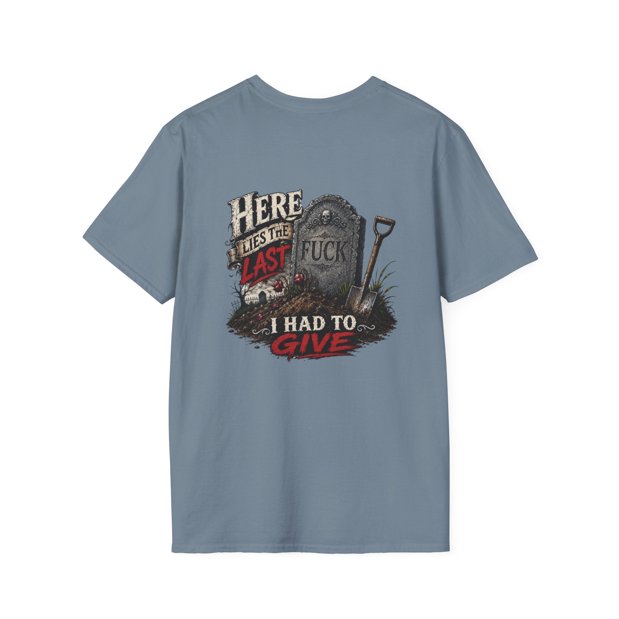 Here Lies Unisex Softstyle T-Shirt