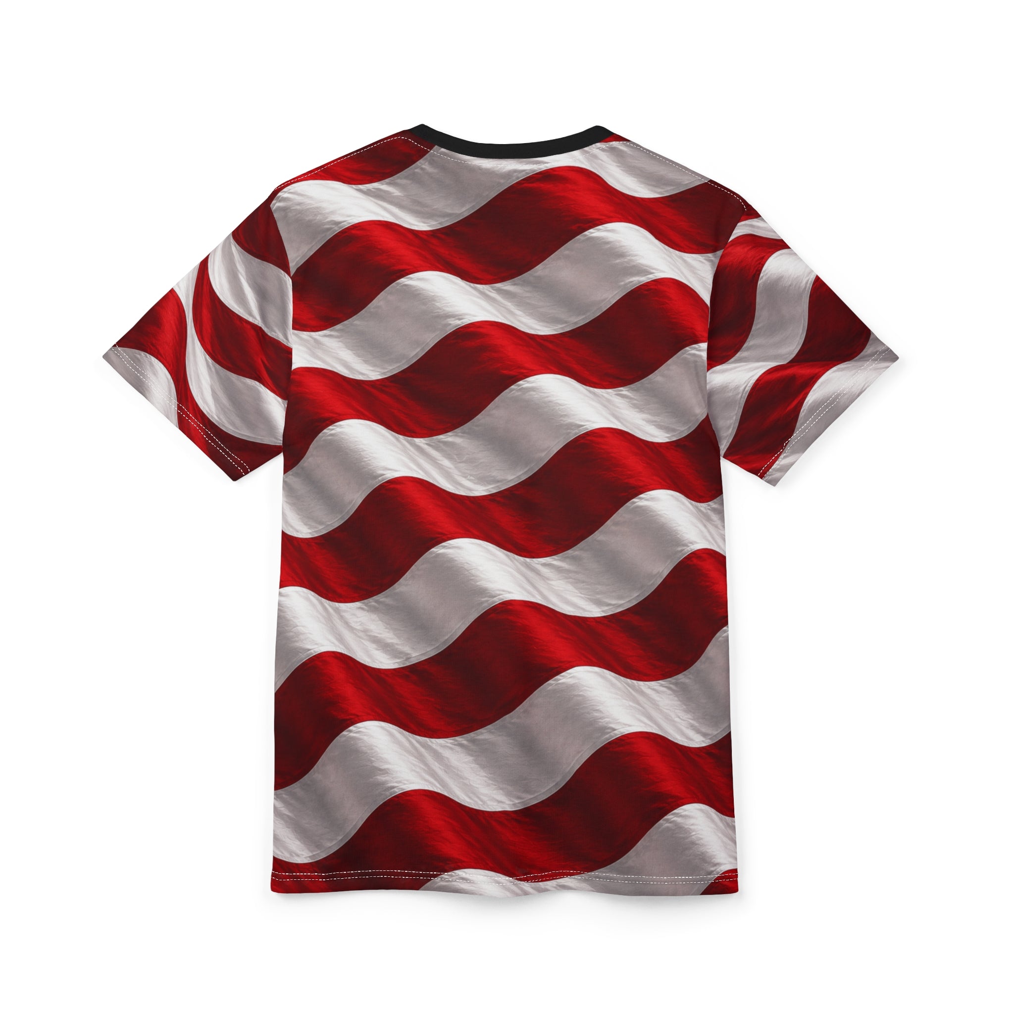 American Flag Unisex Cut and Sew Tee (AOP)