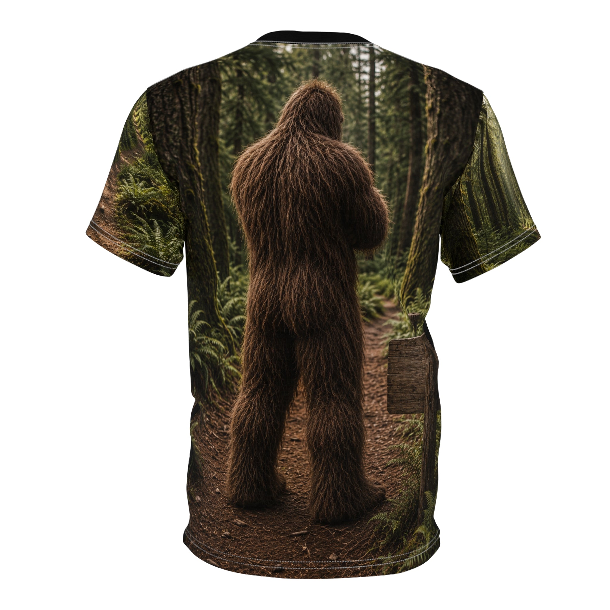 Unisex Cut & Sew Tee (AOP)  Grumpy Sasquatch