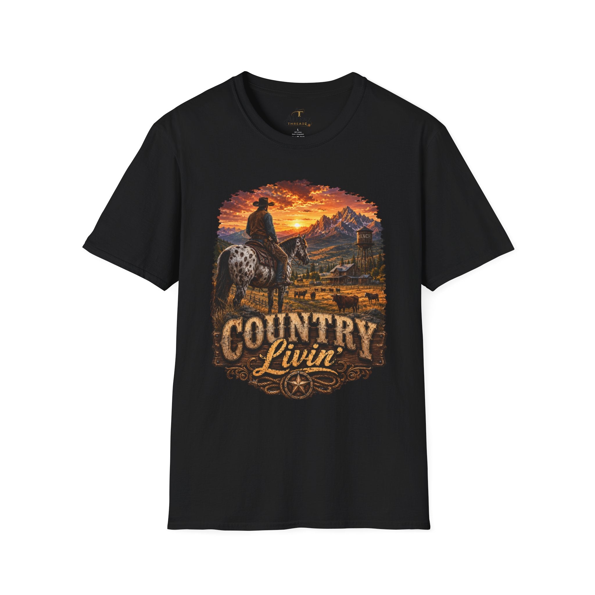 Country Livin' Unisex Softstyle T-Shirt