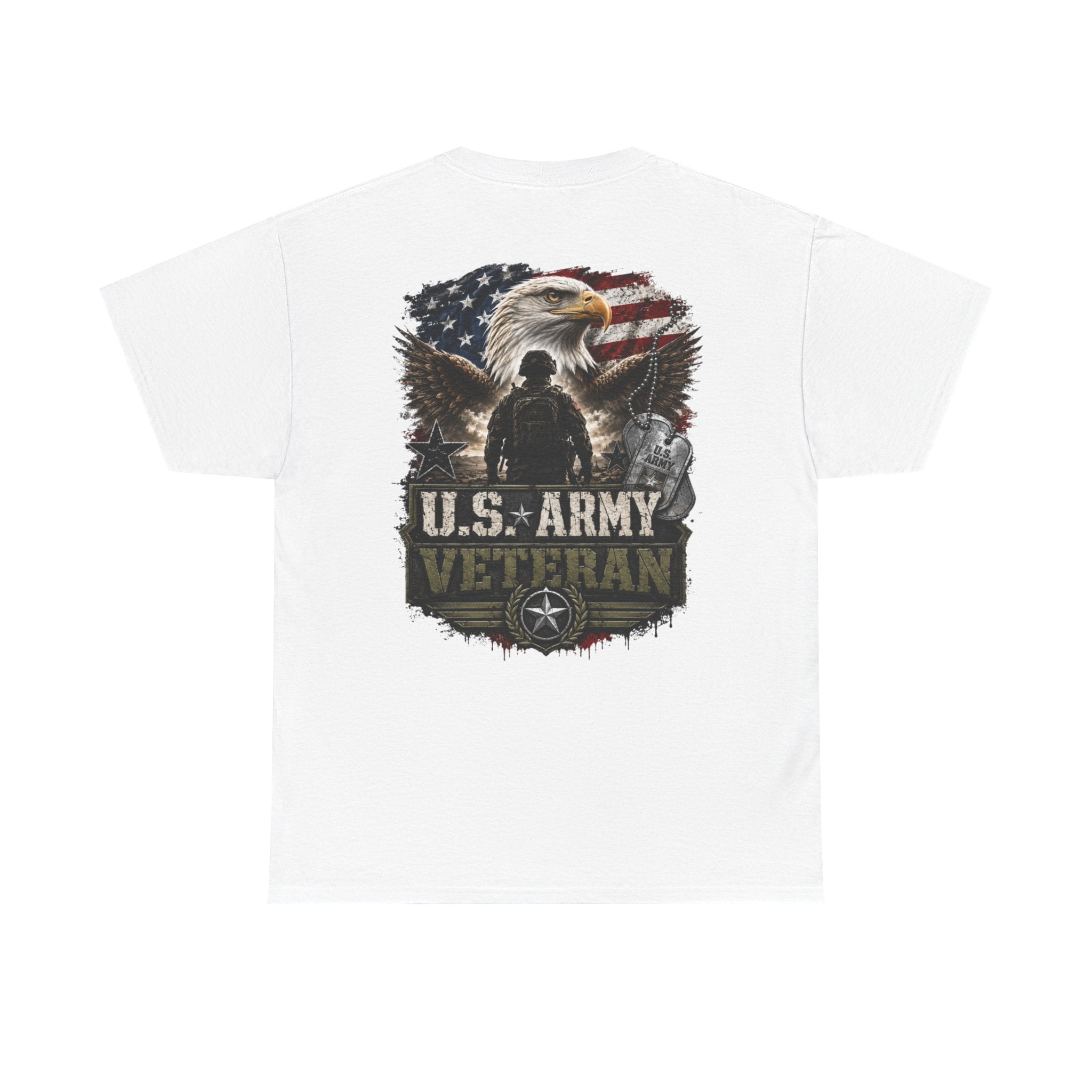 Army Veteran Unisex Heavy Cotton Tee
