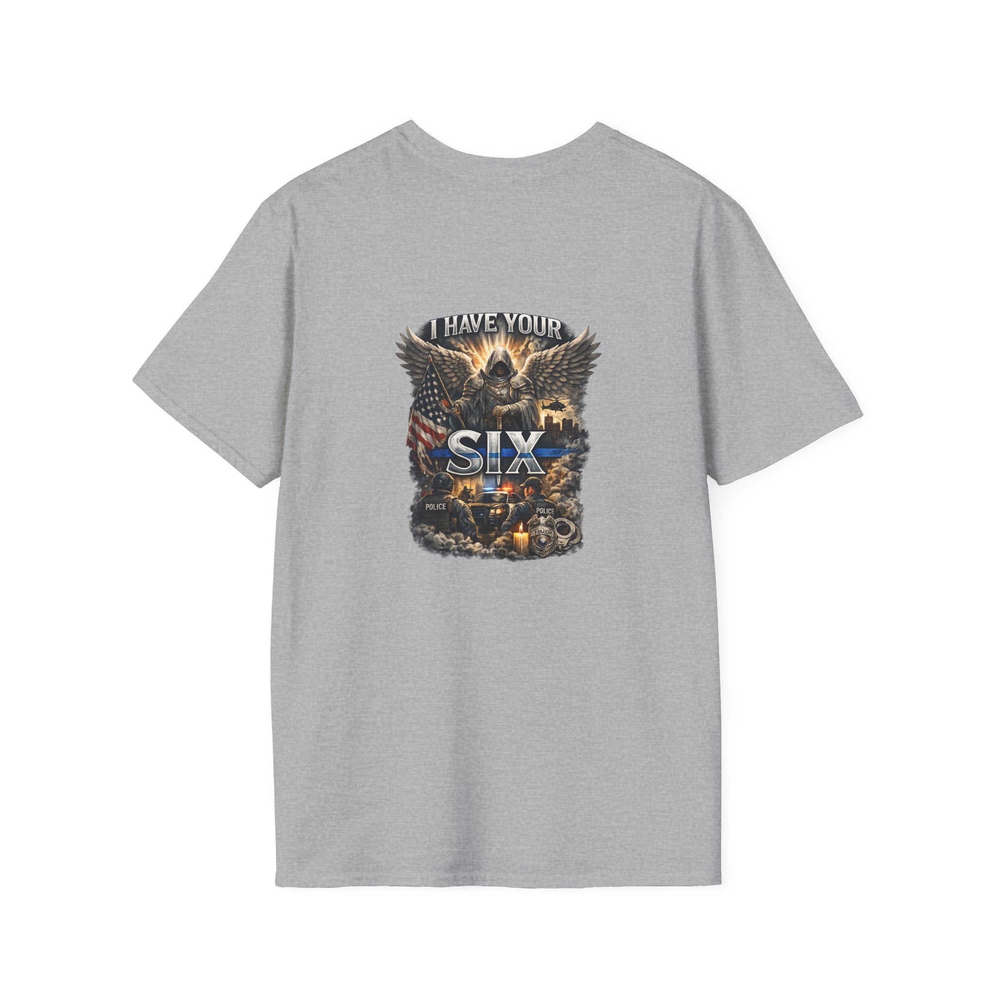 Thin Blue Line Unisex Softstyle T-Shirt