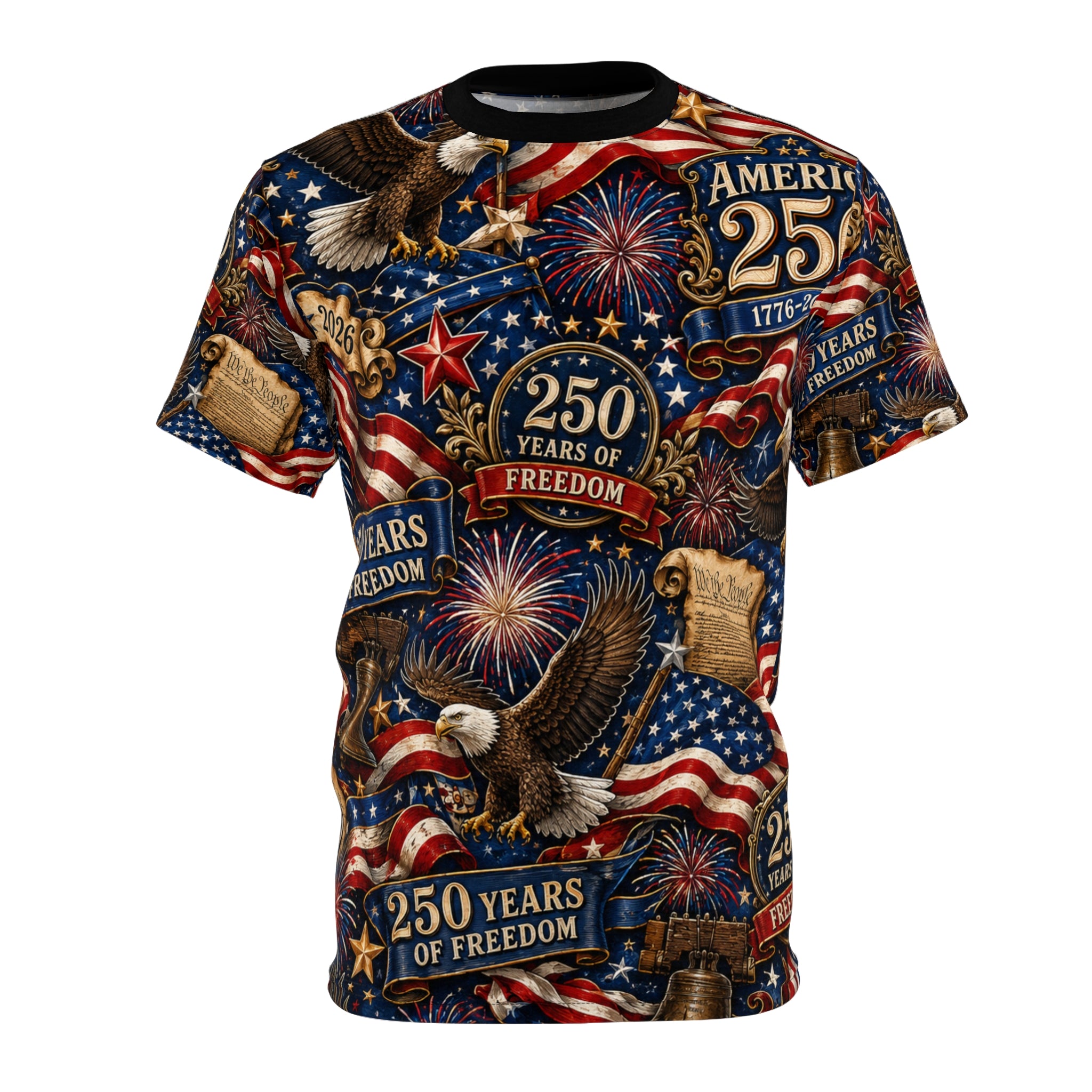 250th Anniversary Unisex Cut and Sew Tee (AOP)