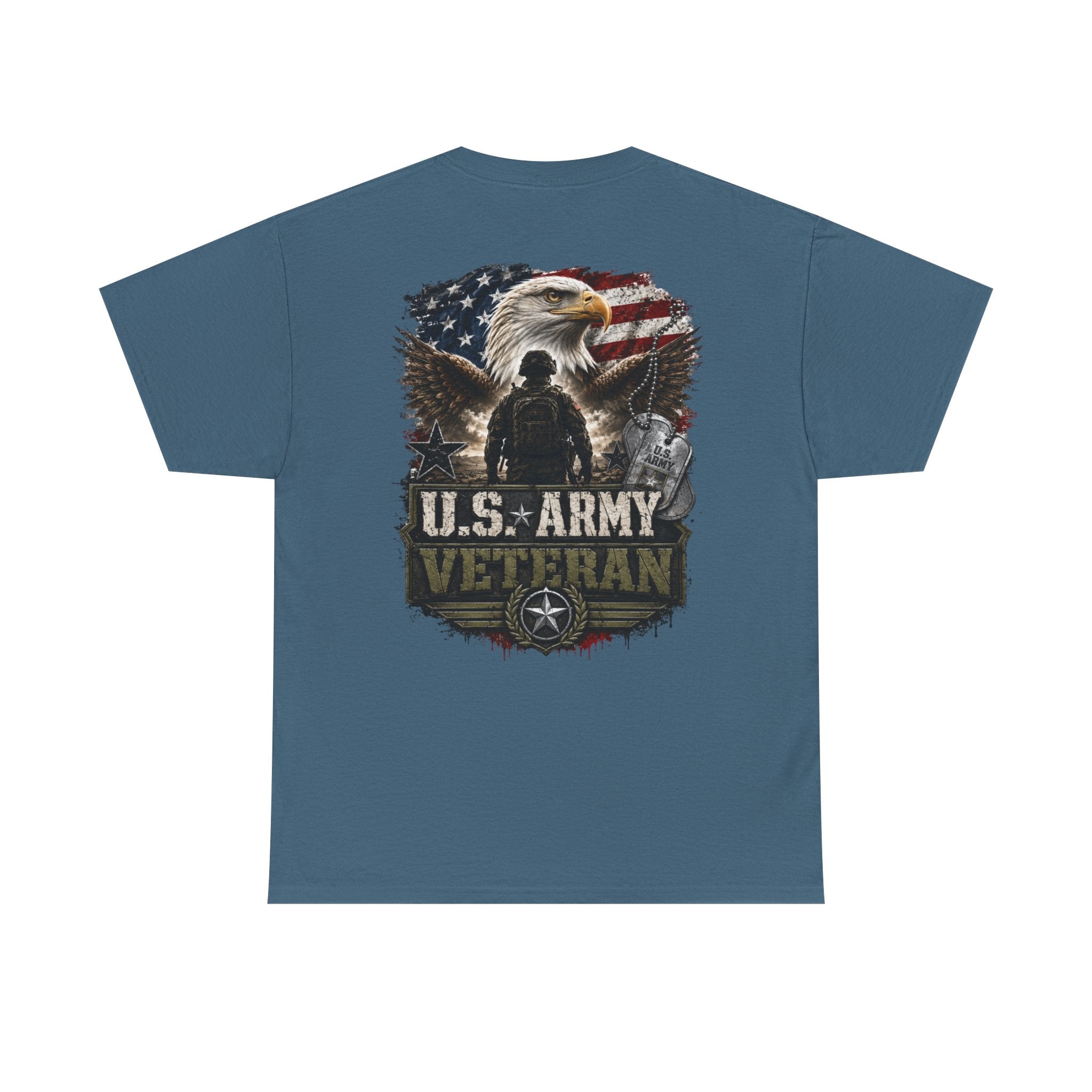 Army Veteran Unisex Heavy Cotton Tee
