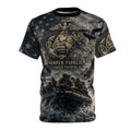 Marines always faithful Unisex Cut and Sew Tee (AOP).