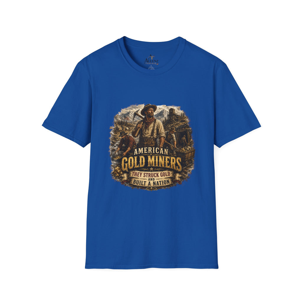 American Gold Miners Unisex Softstyle T-Shirt