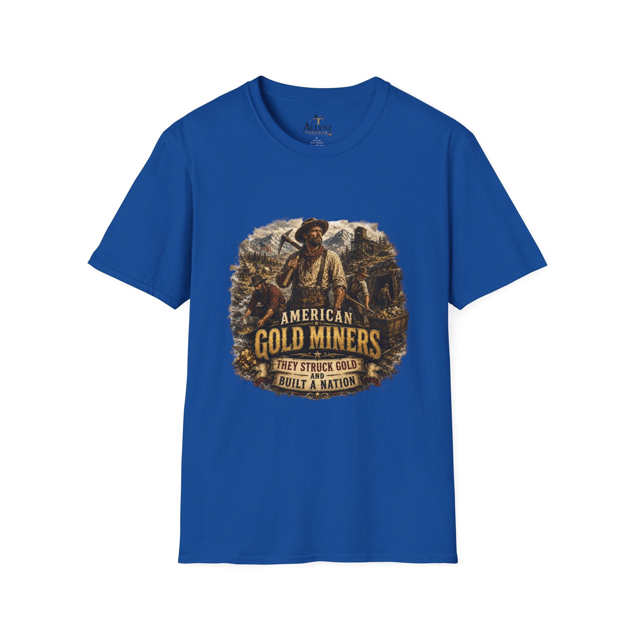 American Gold Miners Unisex Softstyle T-Shirt