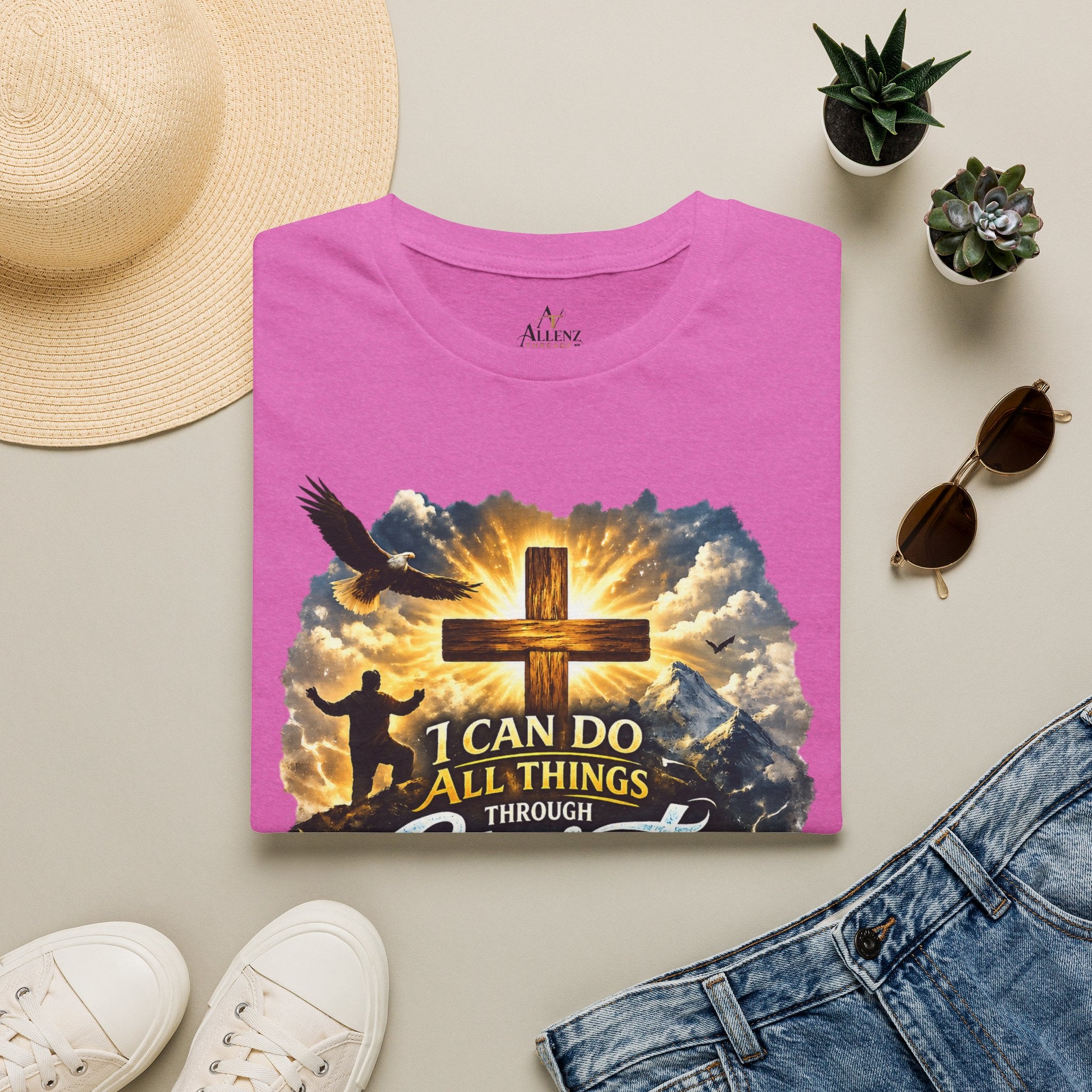 I can do all things through Christ Unisex Softstyle T-Shirt
