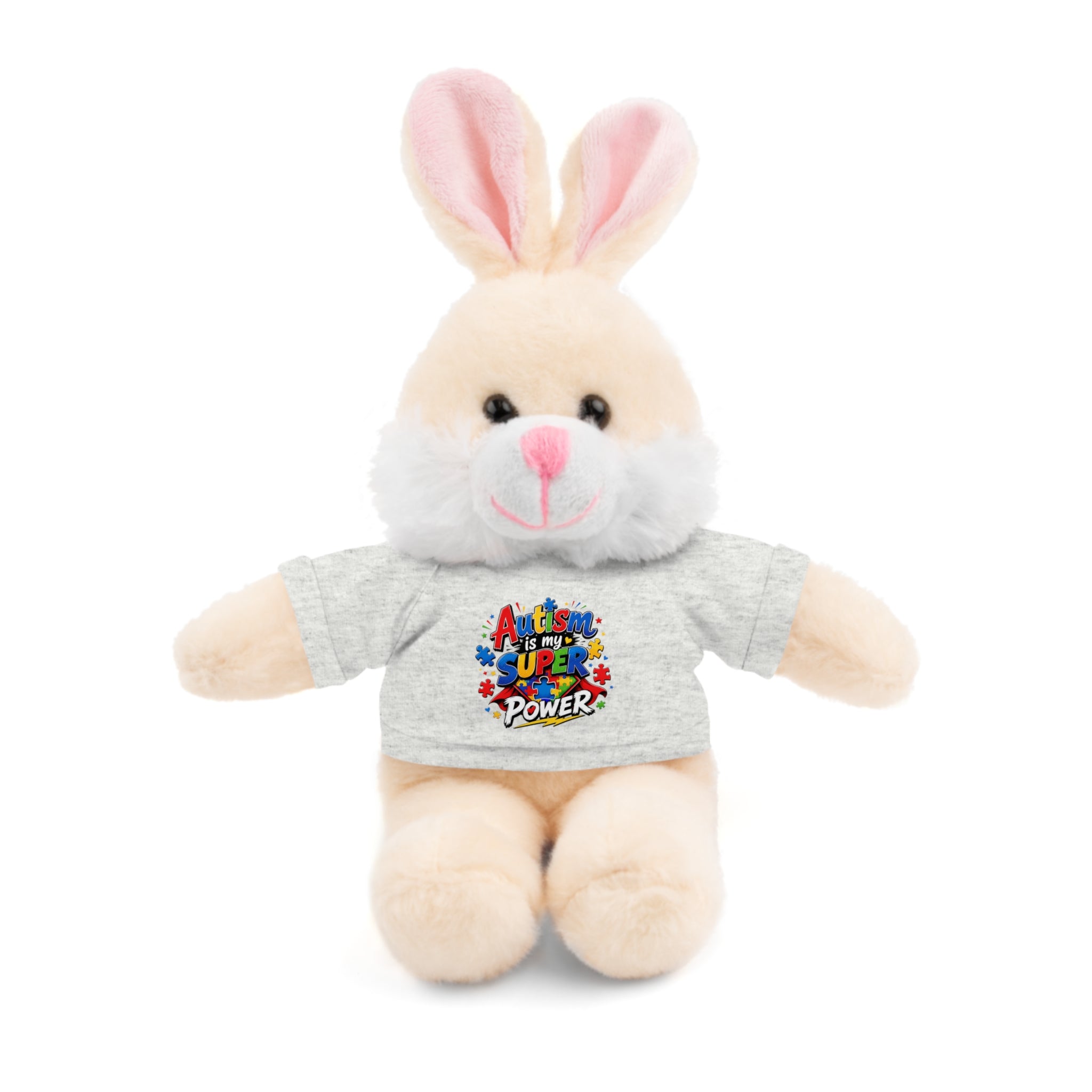 Kids Stuffed Animal with Autism T-Shirt