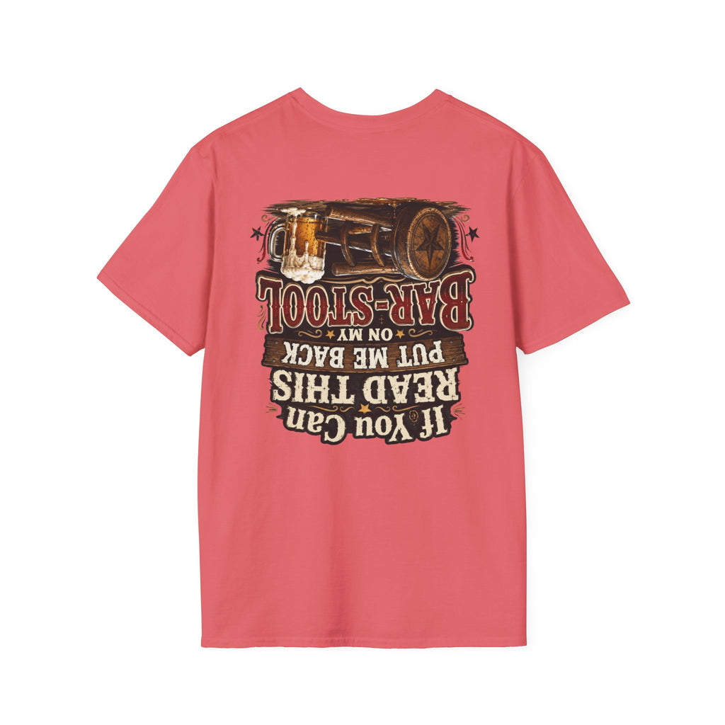 Funny Bar Unisex Softstyle T-Shirt