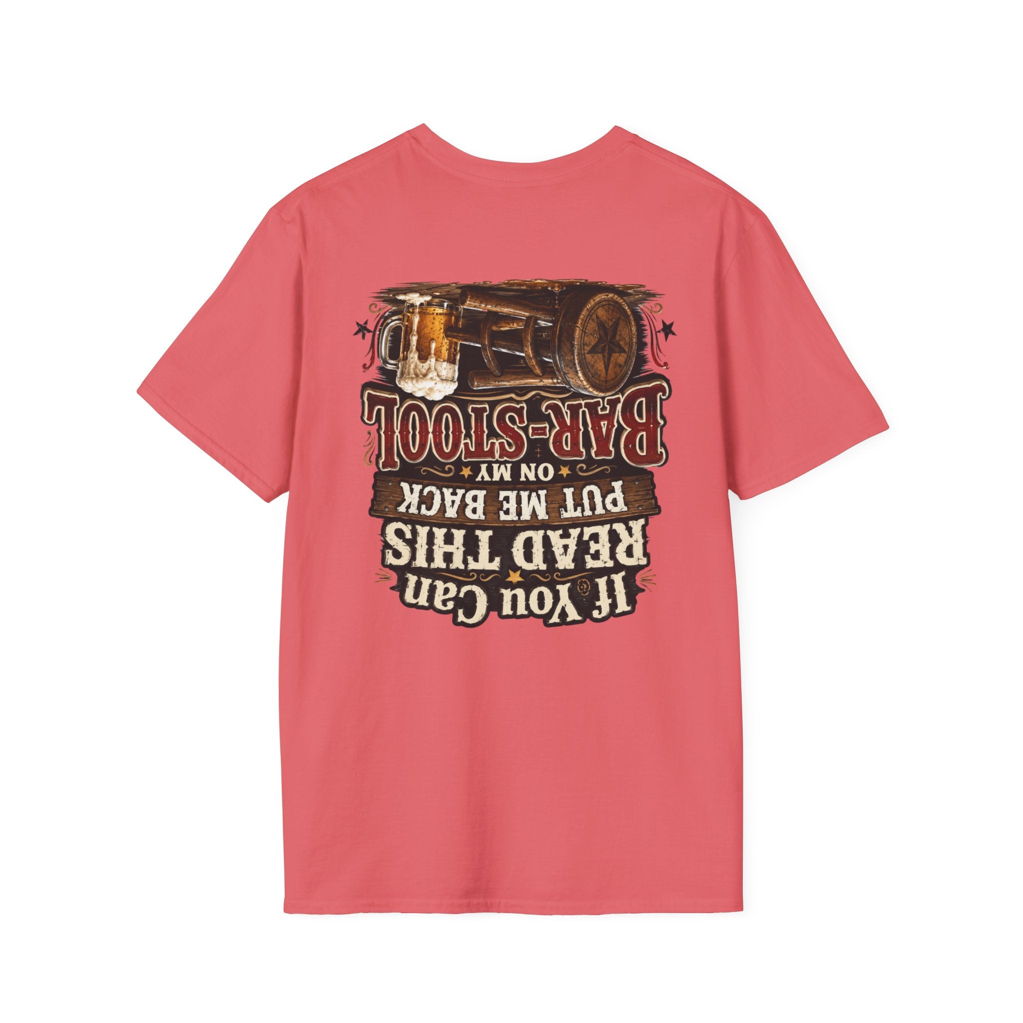 Funny Bar Unisex Softstyle T-Shirt
