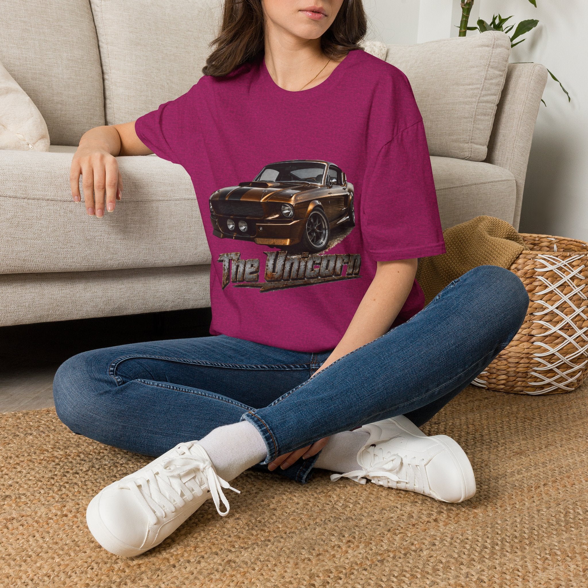 The Unicorn 67 Mustang Unisex Softstyle T-Shirt