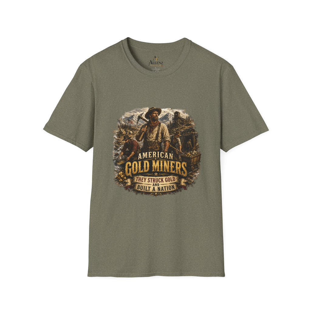 American Gold Miners Unisex Softstyle T-Shirt