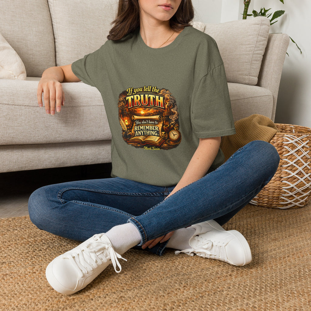 If you tell the truth Unisex Softstyle T-Shirt