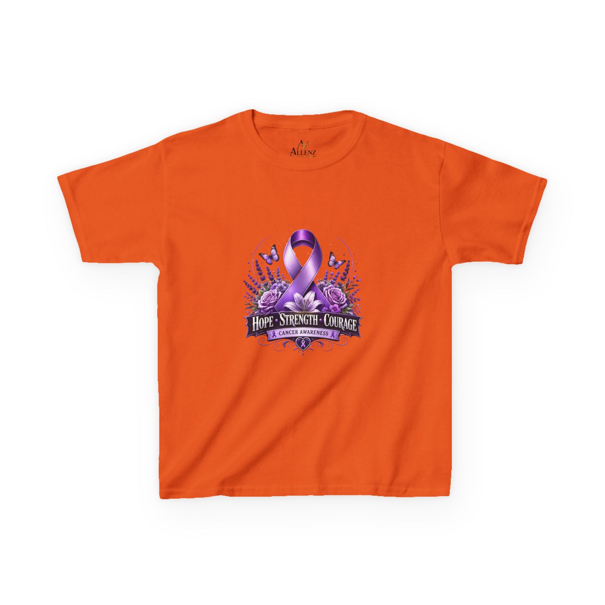 Cancer Awareness Kids Heavy Cotton™ Tee