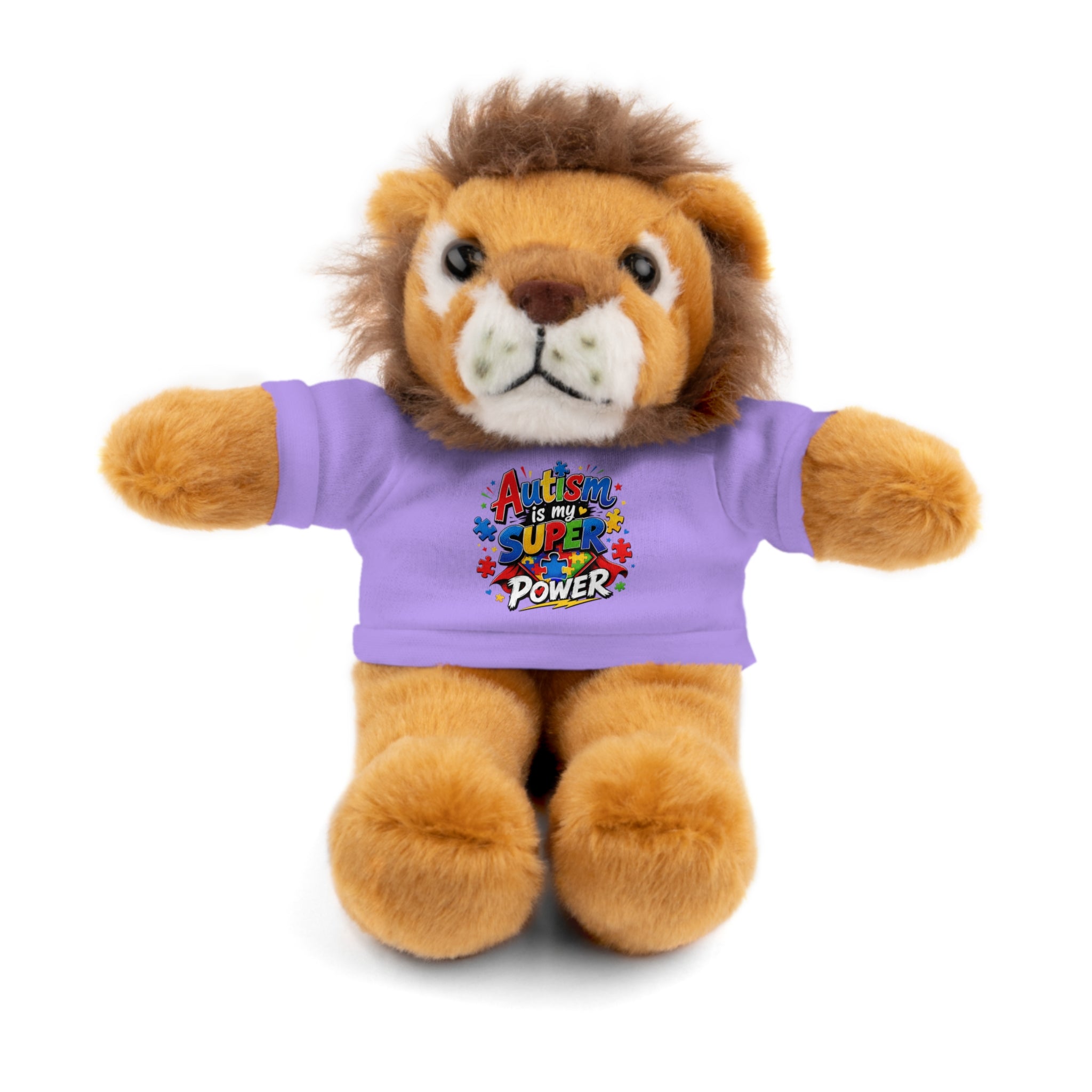 Kids Stuffed Animal with Autism T-Shirt