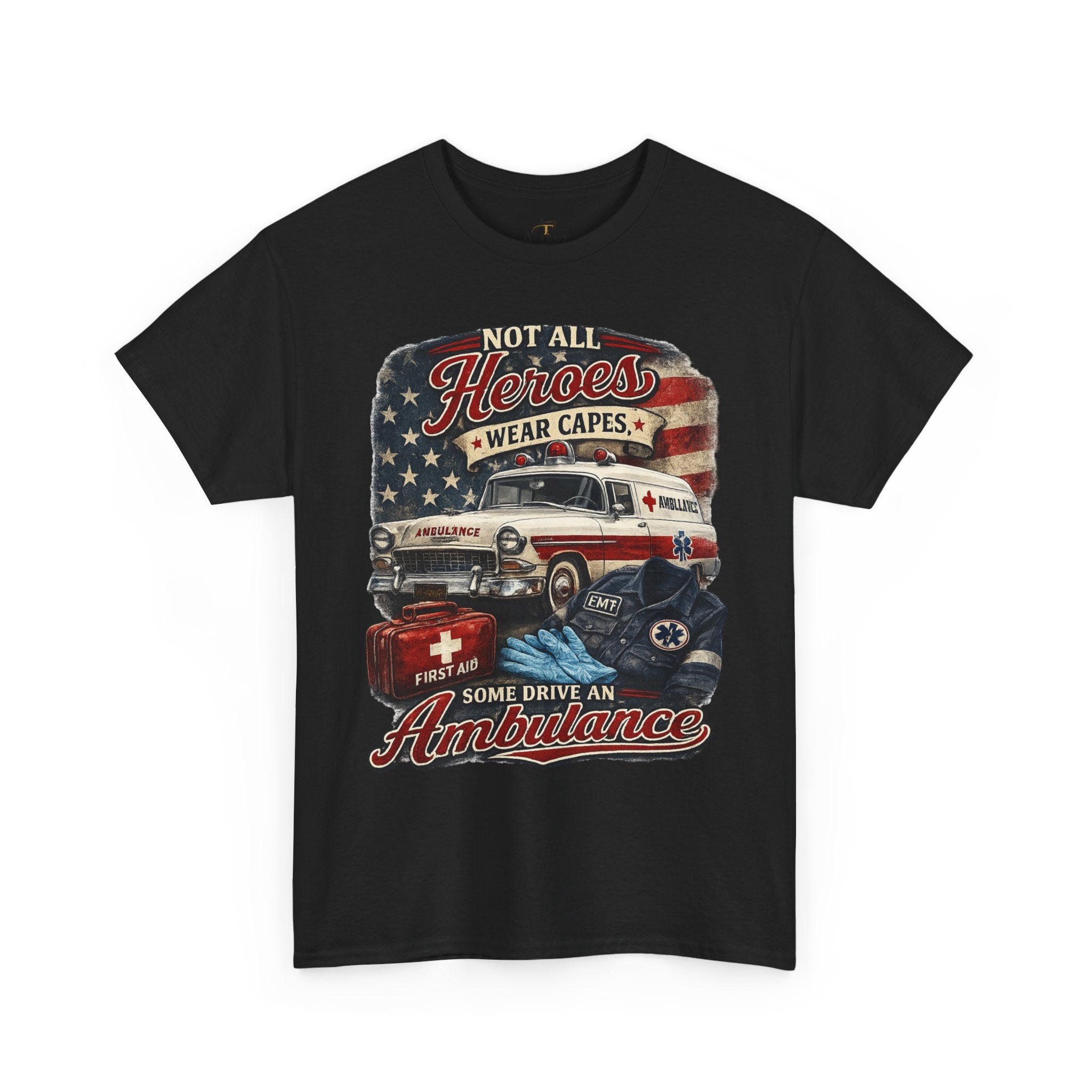 Ambulance Hero Unisex Heavy Cotton Tee