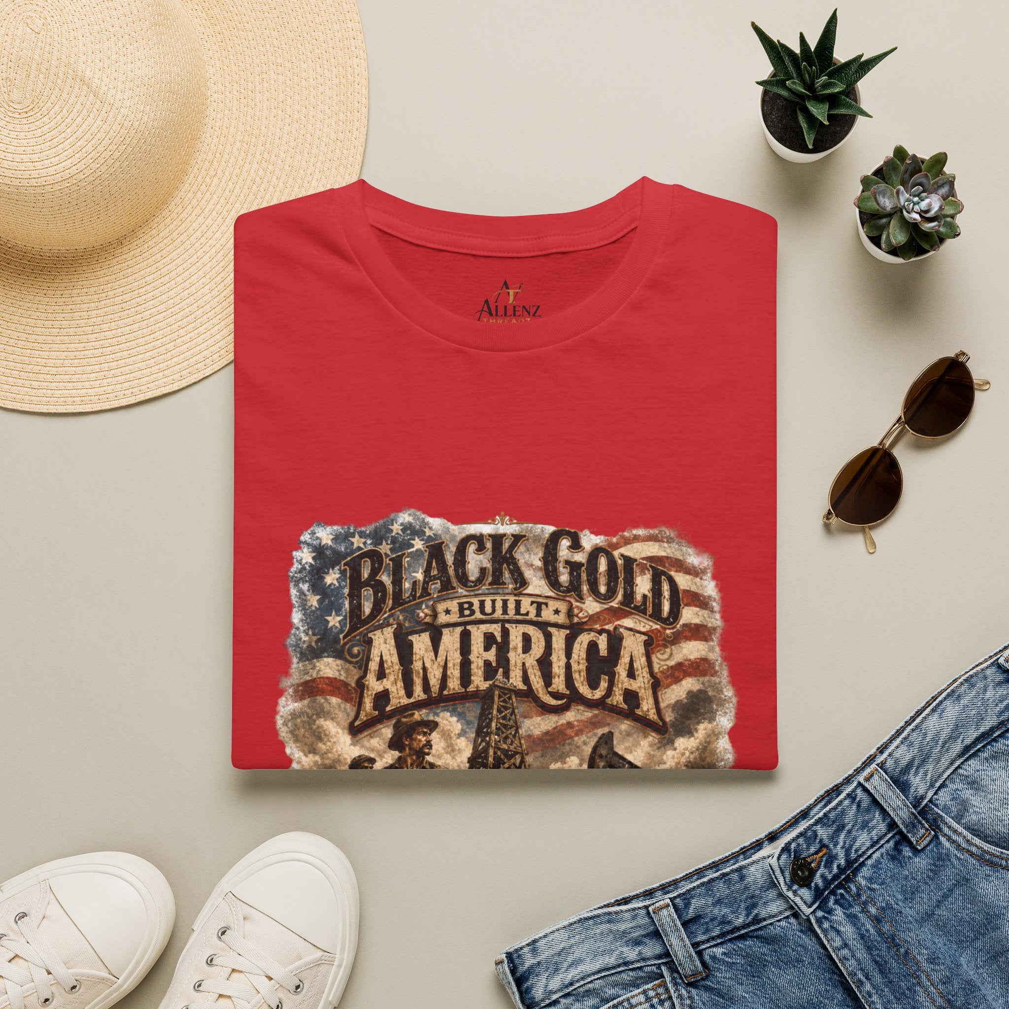 Black Gold Unisex Softstyle T-Shirt