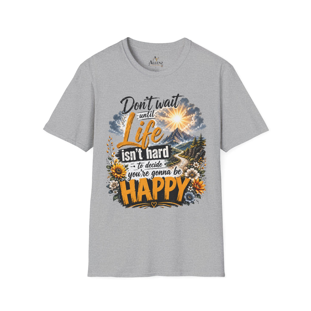 Positive Quote Unisex Softstyle T-Shirt