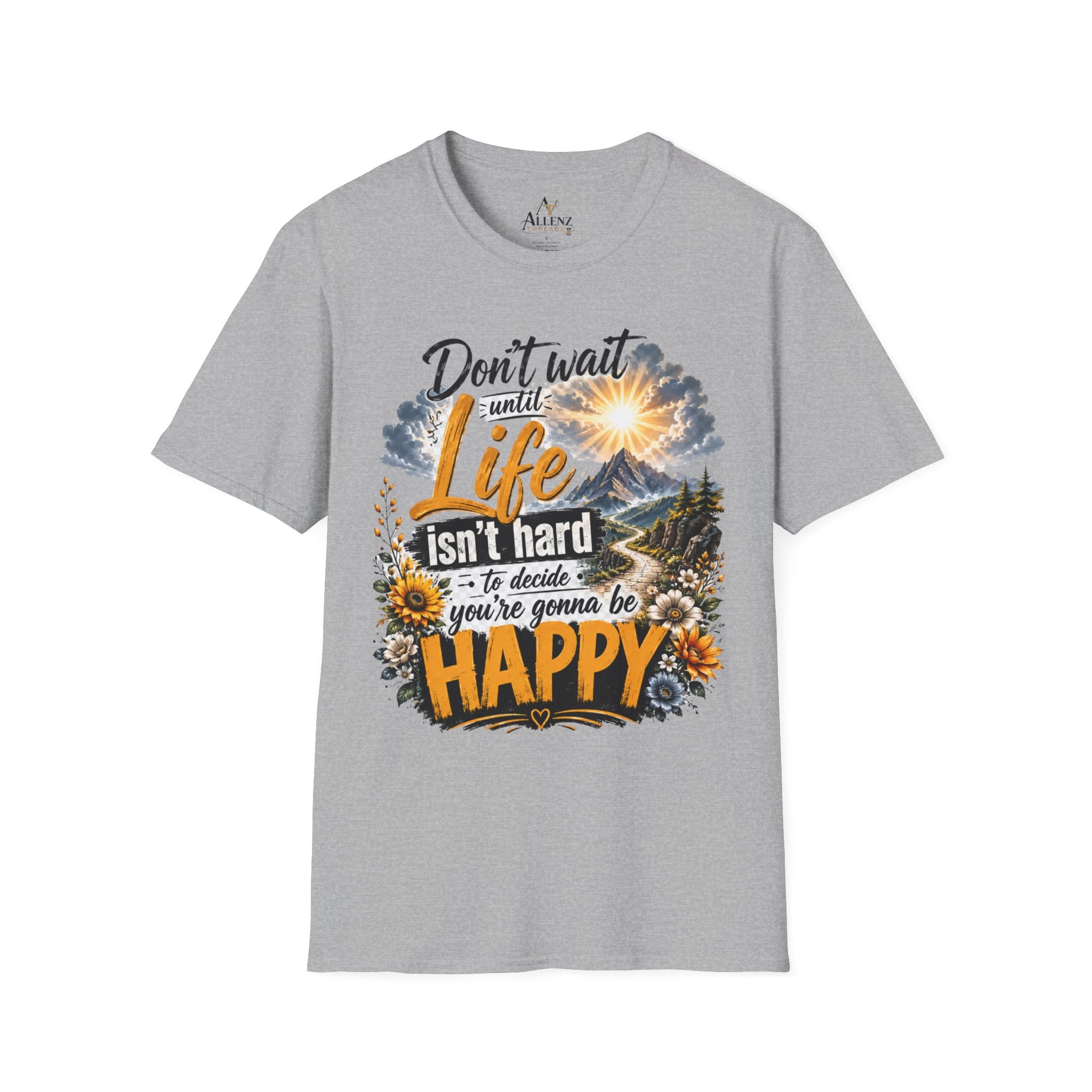 Positive Quote Unisex Softstyle T-Shirt
