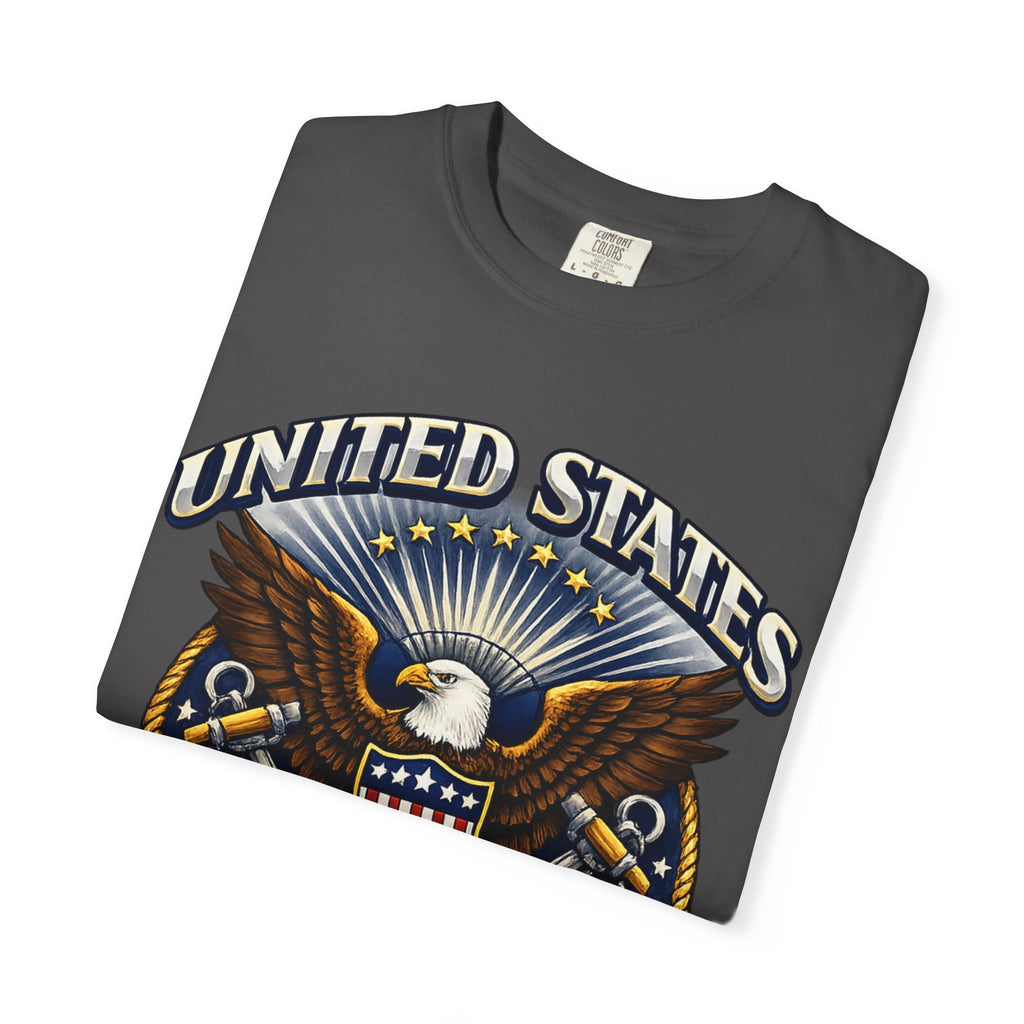 United States Navy Eagle Graphic T-Shirt — Honor Courage Commitment