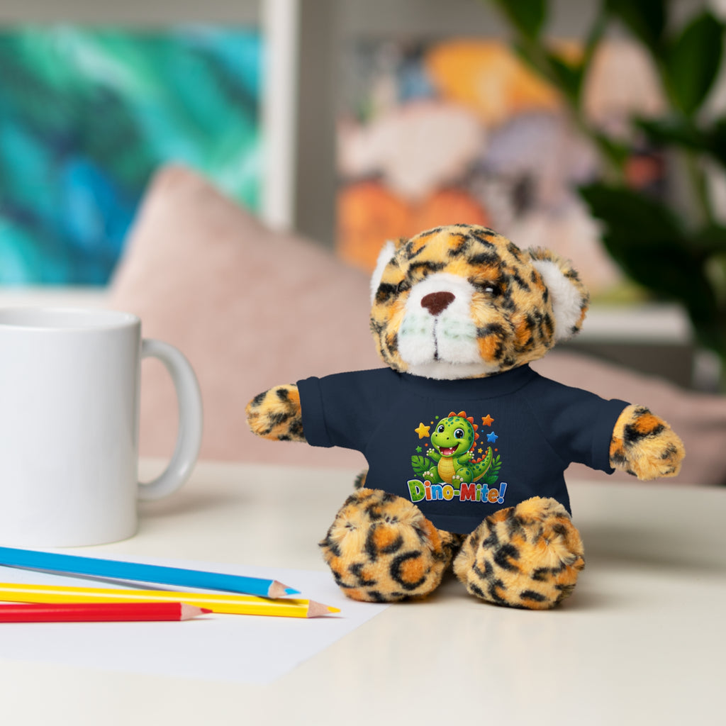 Kids Stuffed Animal with Dino-Mite T-Shirt