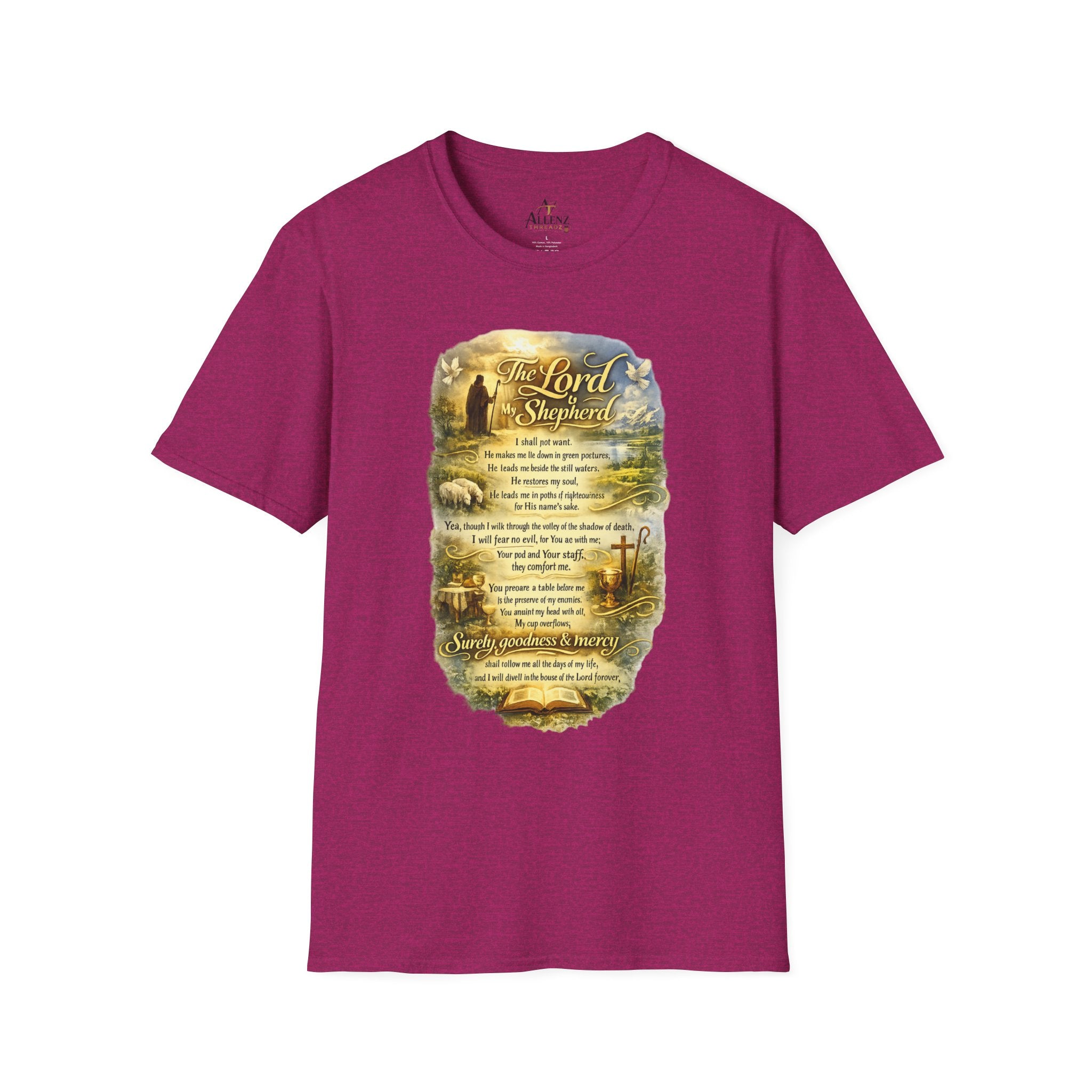 The Lord Is My Shepherd Unisex Softstyle T-Shirt
