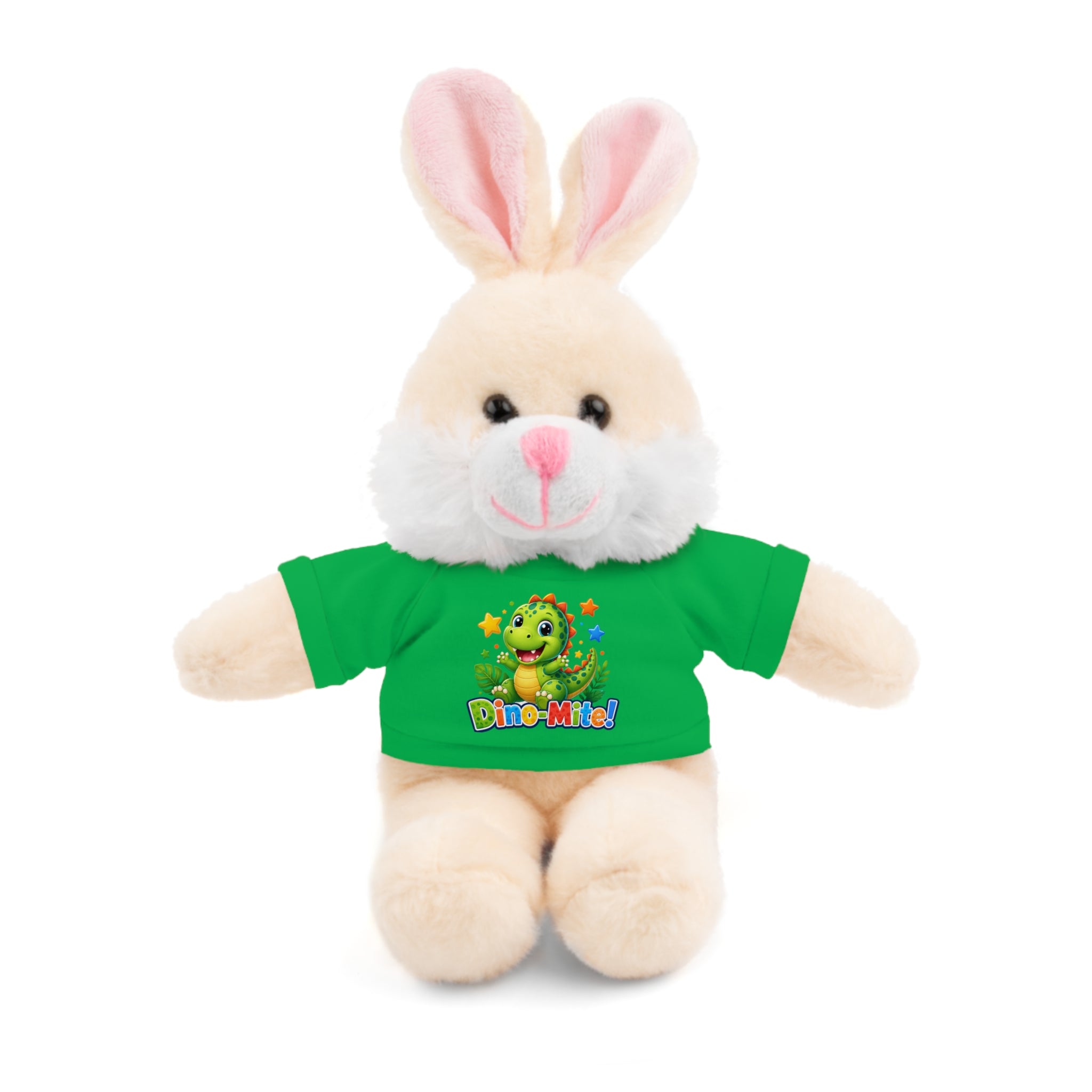 Kids Stuffed Animal with Dino-Mite T-Shirt