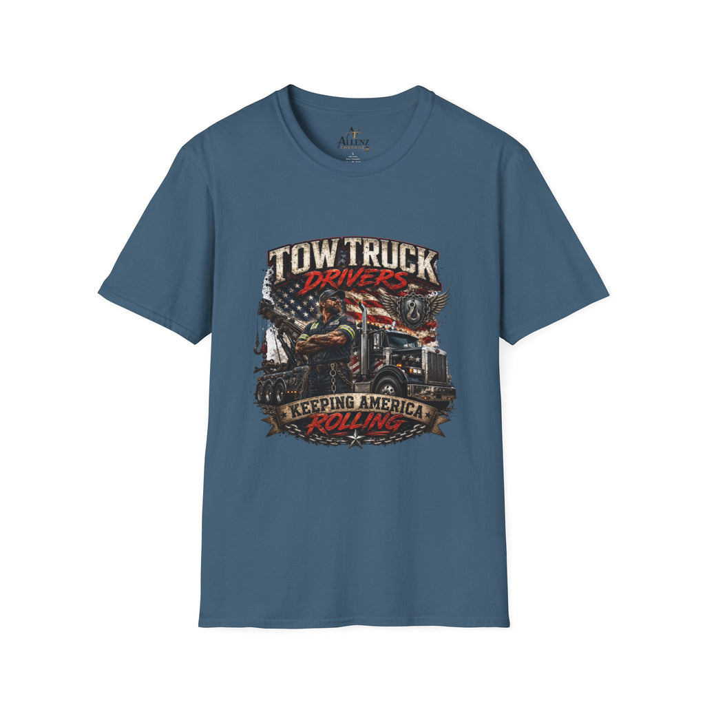 Tow Truck Driver Unisex Softstyle T-Shirt