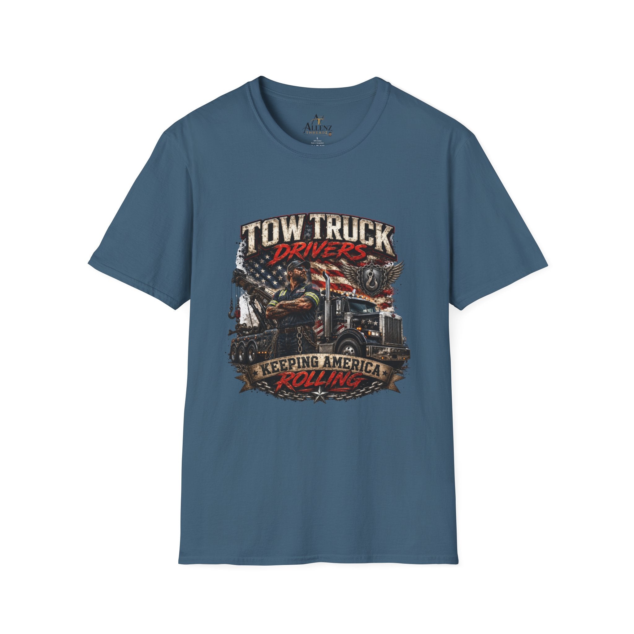 Tow Truck Driver Unisex Softstyle T-Shirt